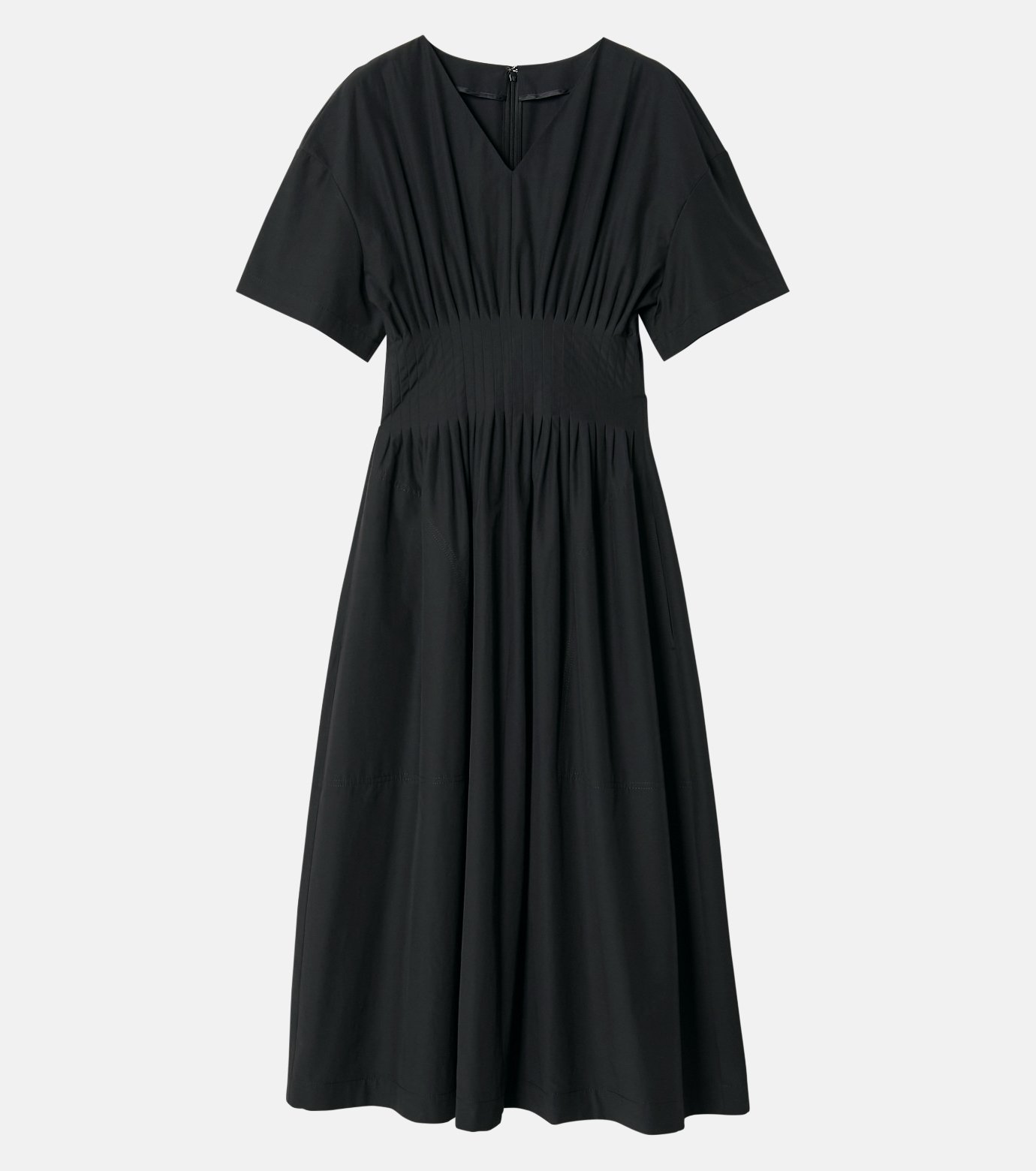ル シェル ブルー - LE CIEL BLEU | Round Form Dress-Black-36
