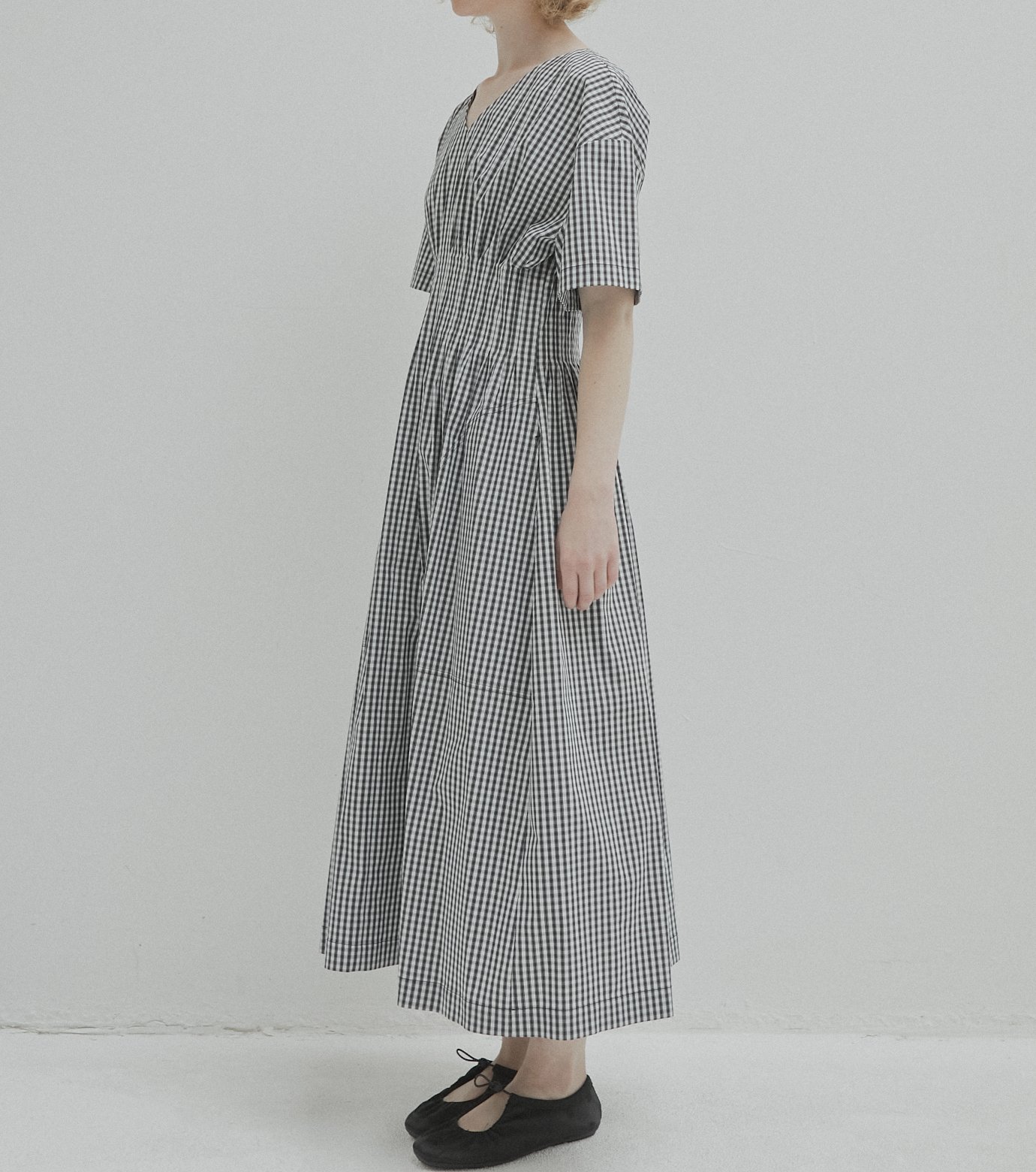 Gingham Suspender Dress ルシェル Cute Babydoll Gingham Dress for All Occasions - OMA
