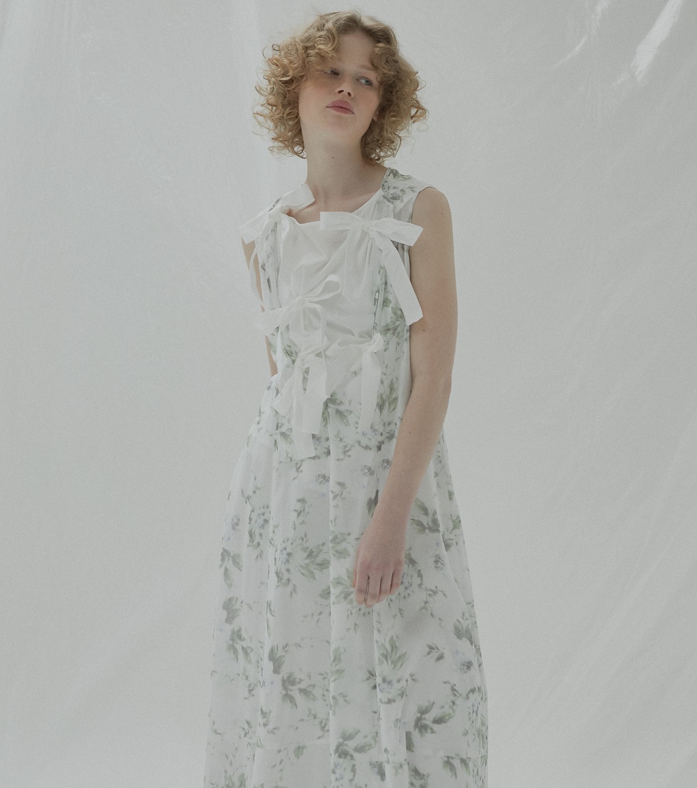 ル シェル ブルー - LE CIEL BLEU | Vintage Floral Maxi