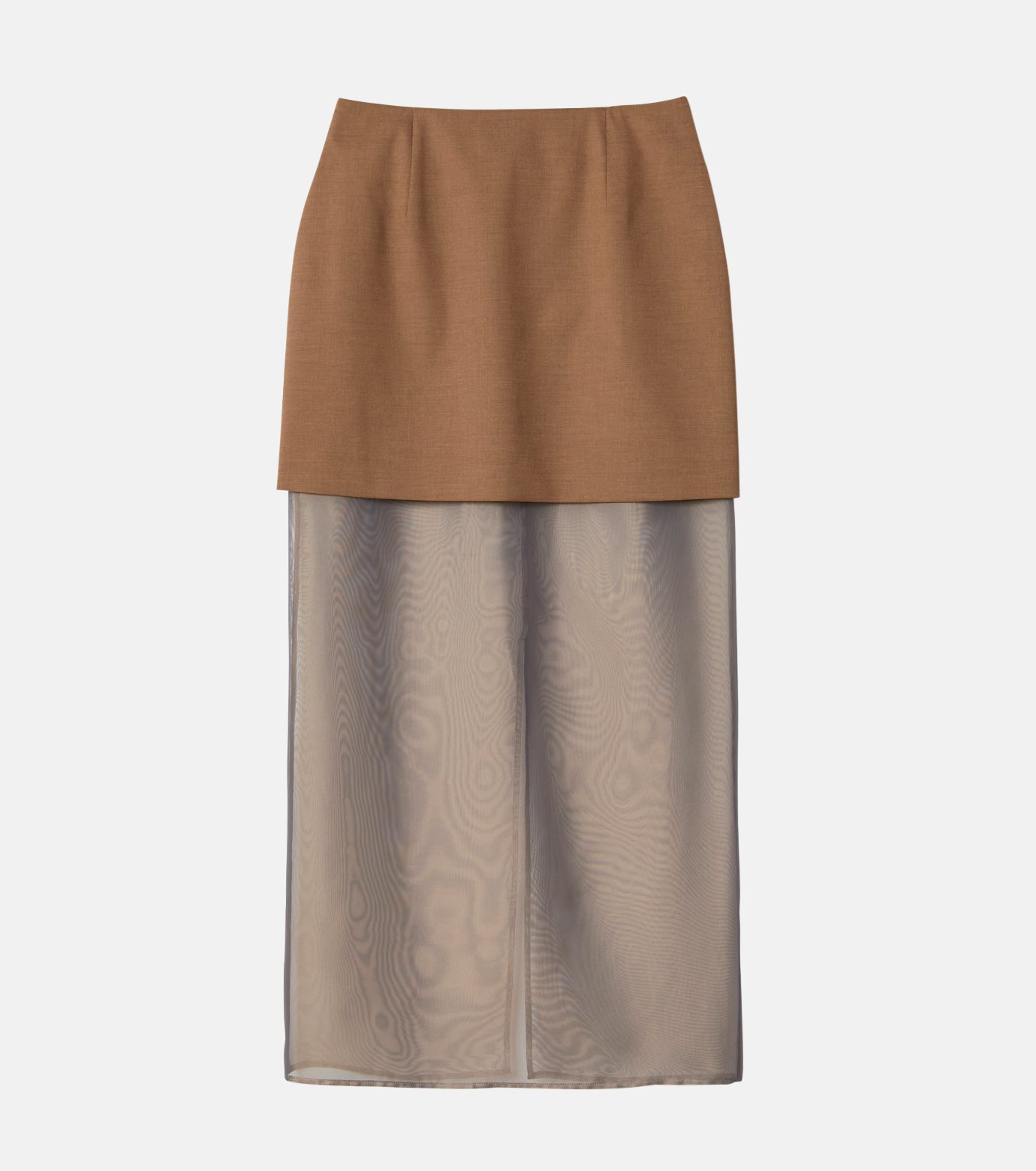スカート LE CIEL BLEU Sheer-Blend Pencil Skirt ル シェル ブルー - LE CIEL BLEU | Sheer-Blend Pencil