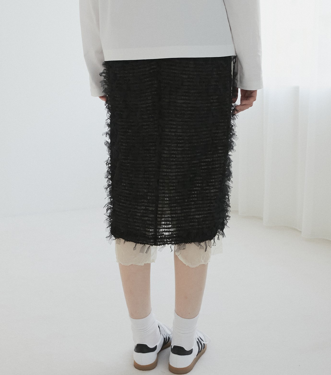 しえる ル シェル ブルー - LE CIEL BLEU | Tape Yarn Shirring | RESTIR リステア