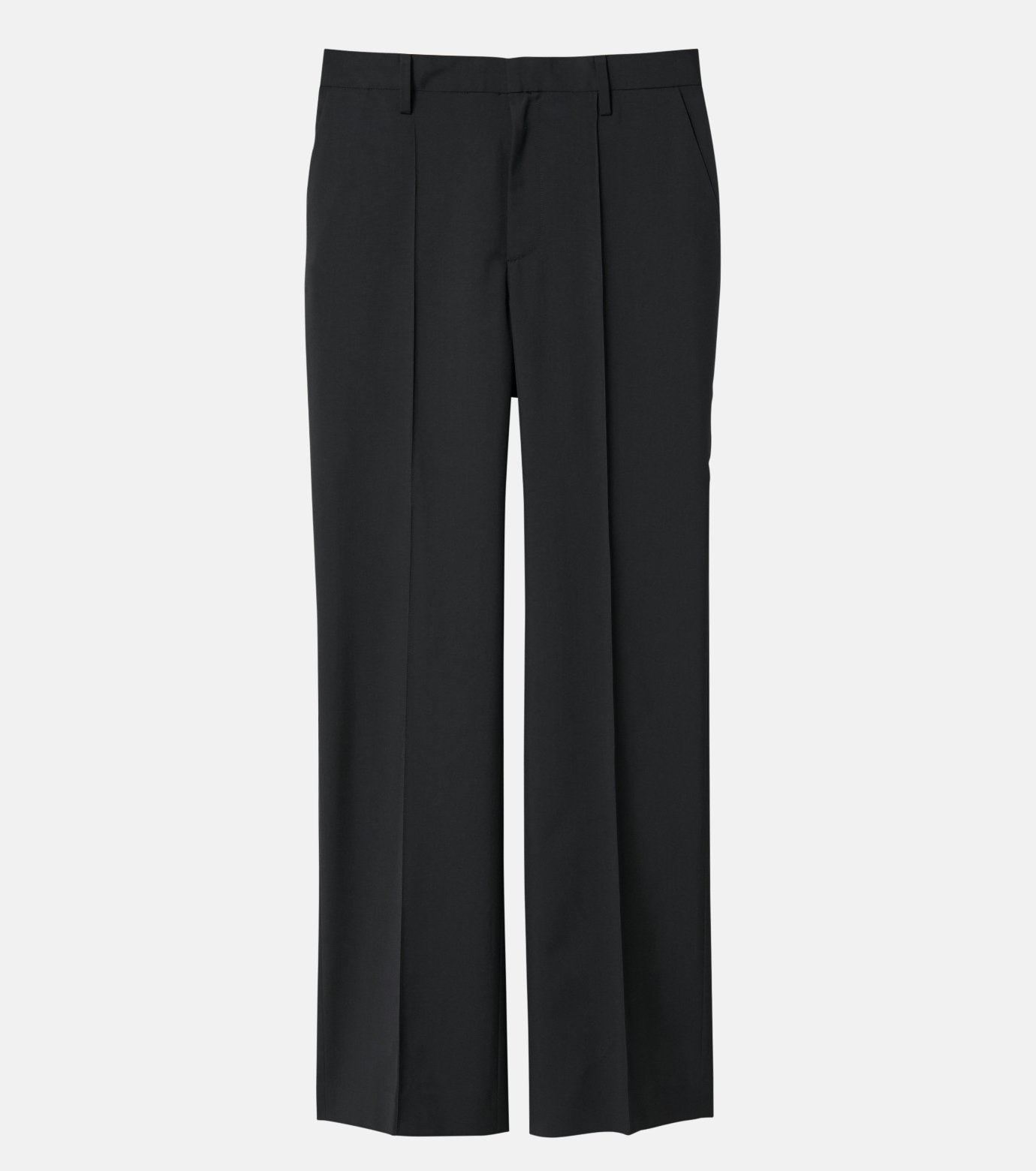 ル シェル ブルー - LE CIEL BLEU | Straight Trousers-Black-34
