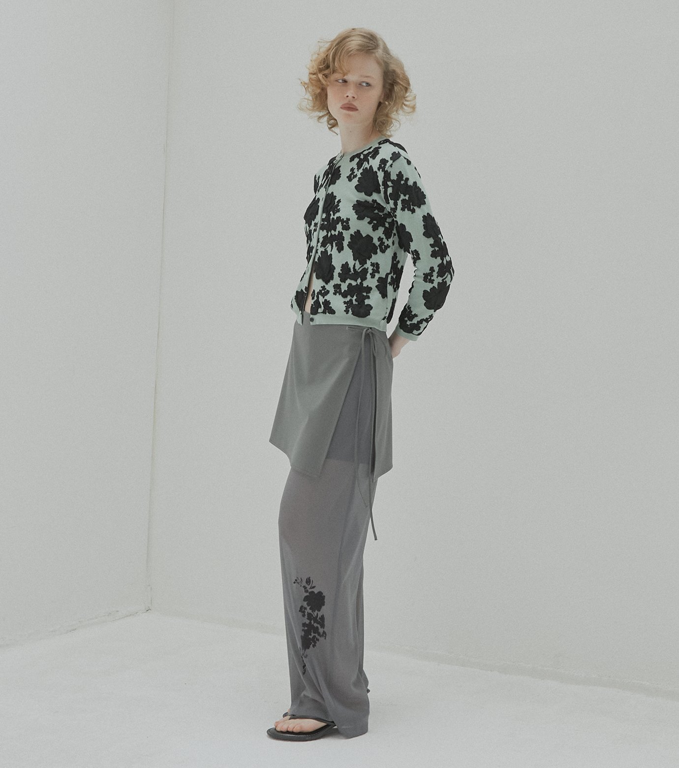 LE CIEL BLUE 21AW ジャージーフレアパンツ セール】ジャージーフレアレッグパンツ / Jeresy Flare Leg