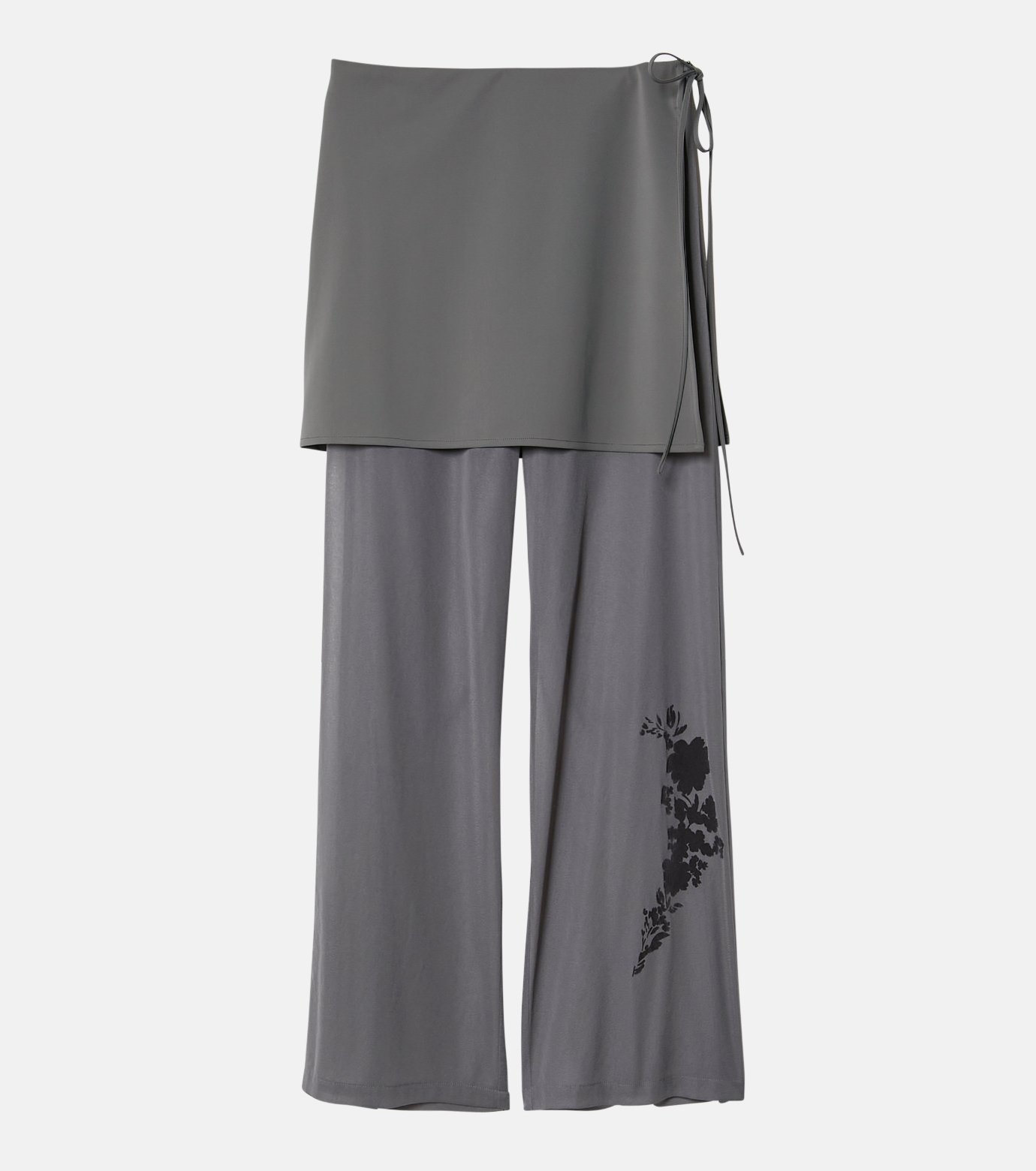 ル シェル ブルー - LE CIEL BLEU | Sheer Relax Pant w/Flocked