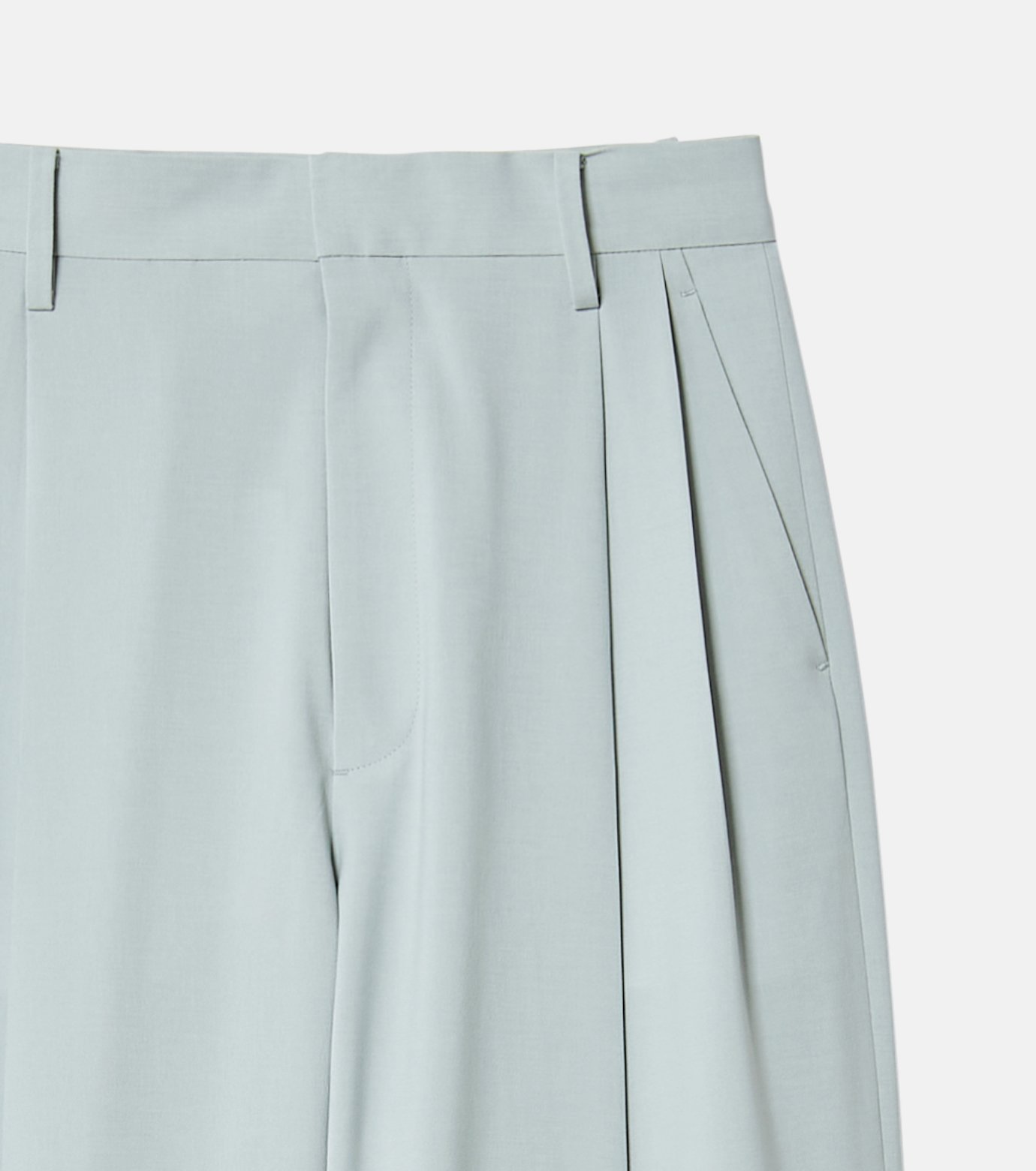 ル シェル ブルー - LE CIEL BLEU | Wide Leg Trousers w/Cut Out
