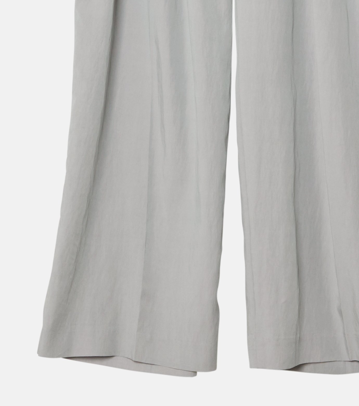 ル シェル ブルー - LE CIEL BLEU | Wide Leg Tuck Pants-Light