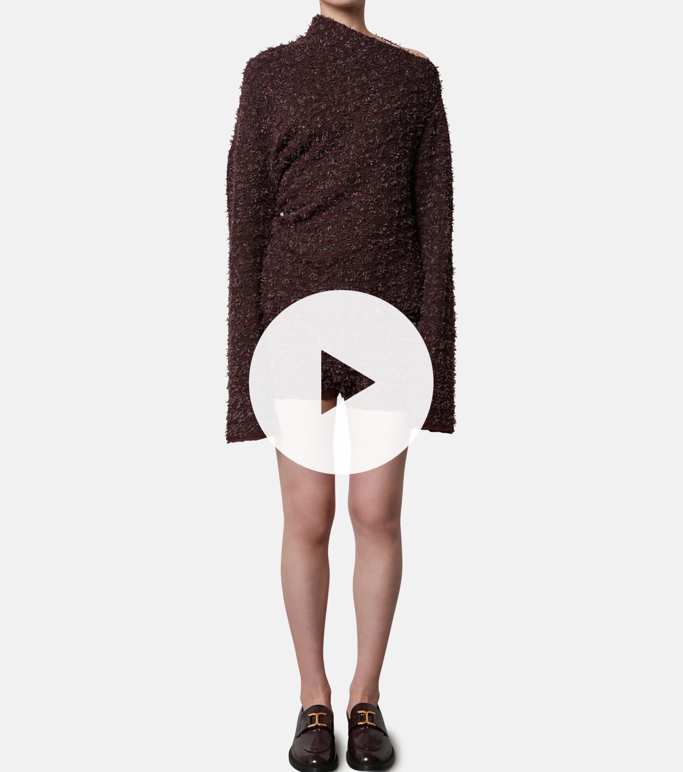 IRENE 25SS Tweed Knit Tops ツイード ニットトップス アイレネ - IRENE | Tweed Knit Tops-Off White-36の通販