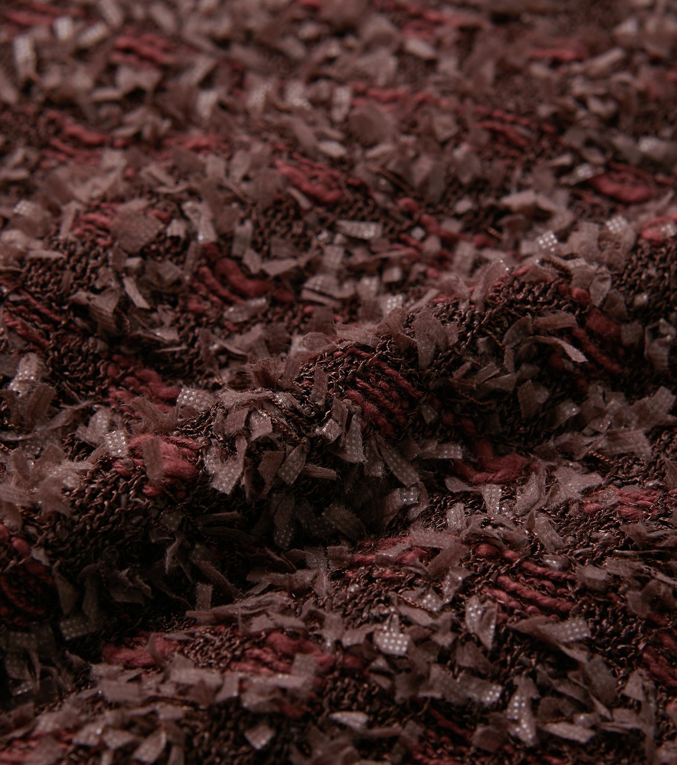 アイレネ - IRENE | Tweed Knit Tops-Dark Brown-36の通販