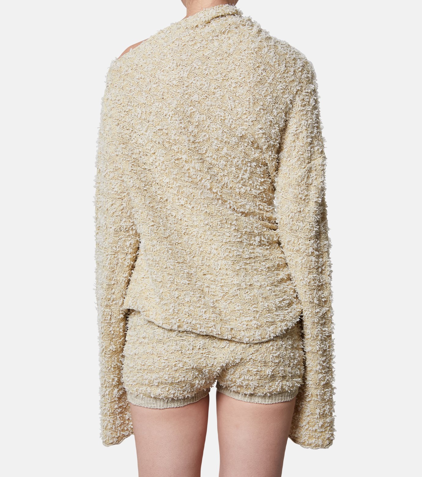 アイレネ - IRENE | Tweed Knit Tops-Off White-36の通販