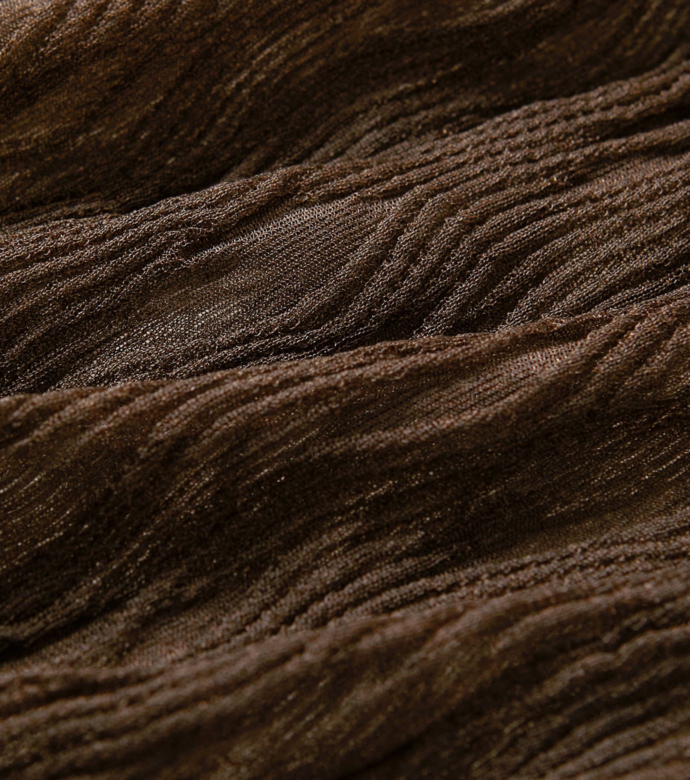 アイレネ - IRENE | Wave Pattern Knit Tops-Brown-36の通販 | RESTIR 
