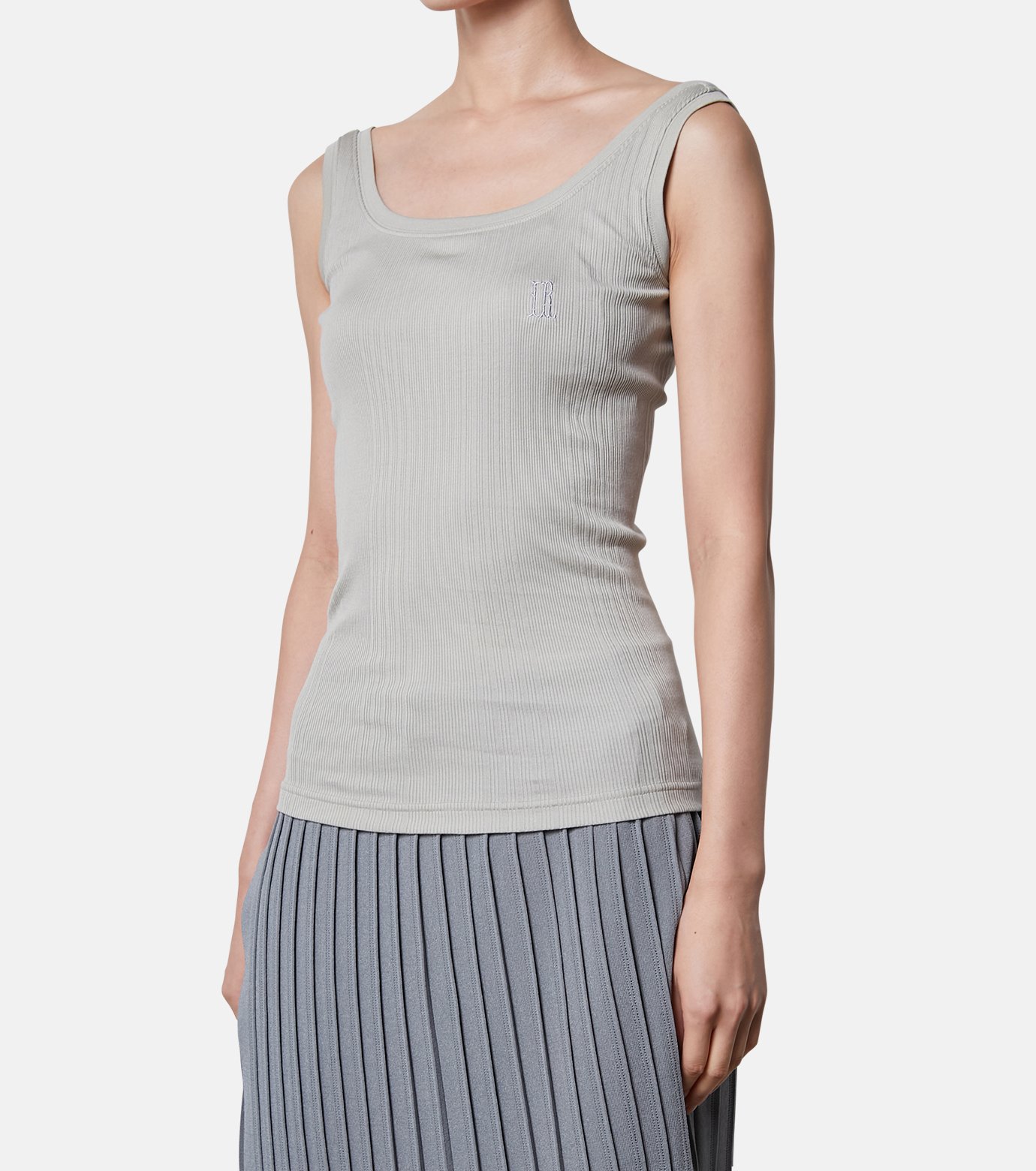アイレネ - IRENE | Cotton Teleco Tank Tops-Gray-36の通販
