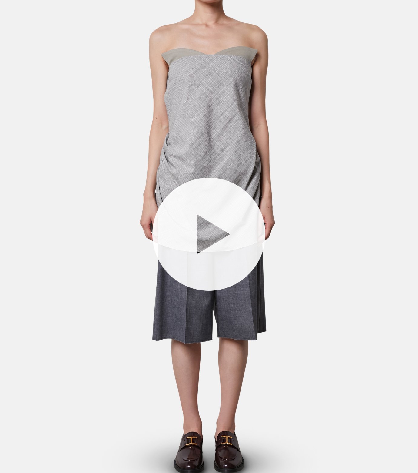 アイレネ - IRENE | Cat Eye Bustier-Gray-36の通販 | RESTIR