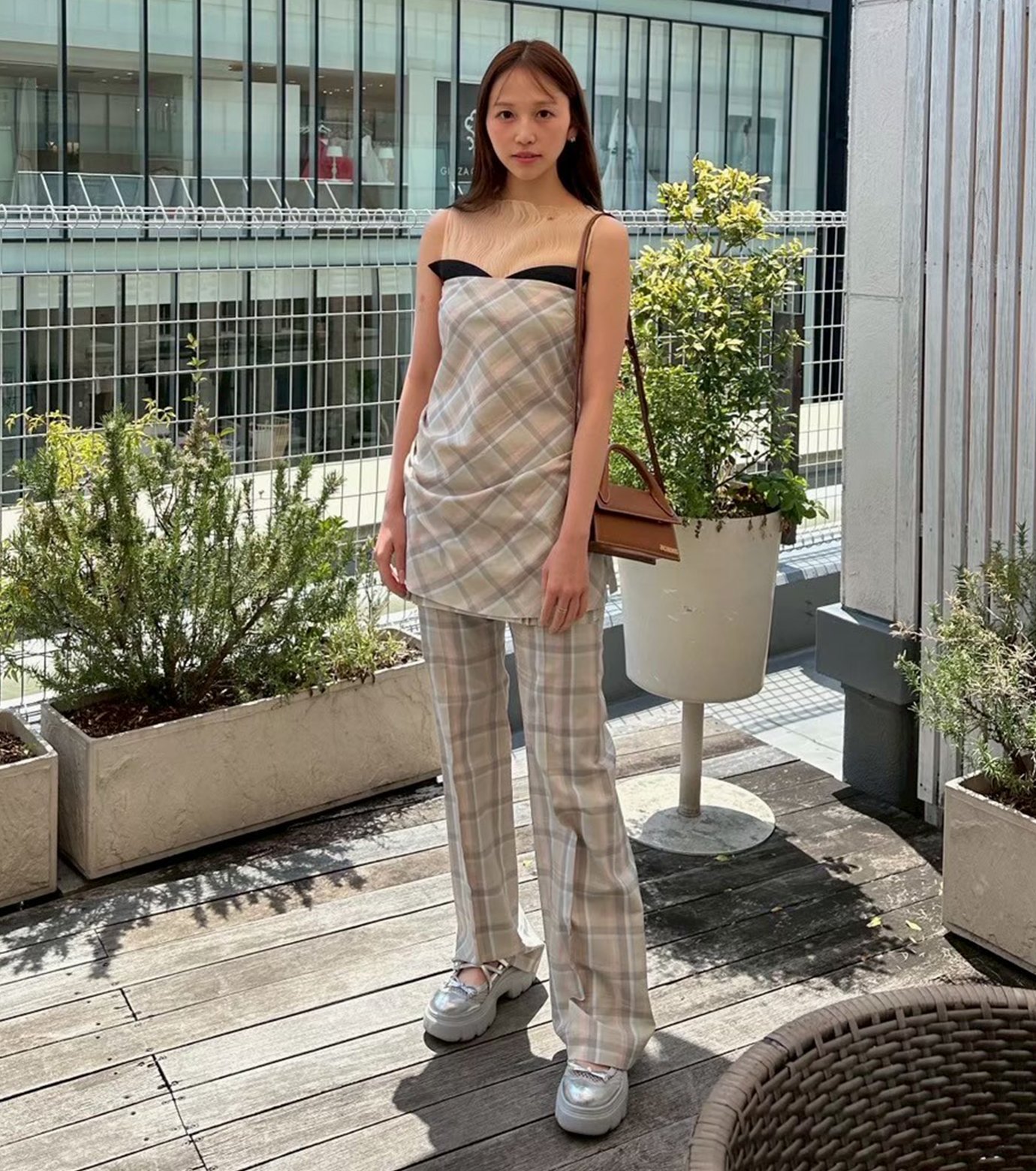 アイレネ - IRENE | Cat Eye Bustier-Multi Colour-36の通販