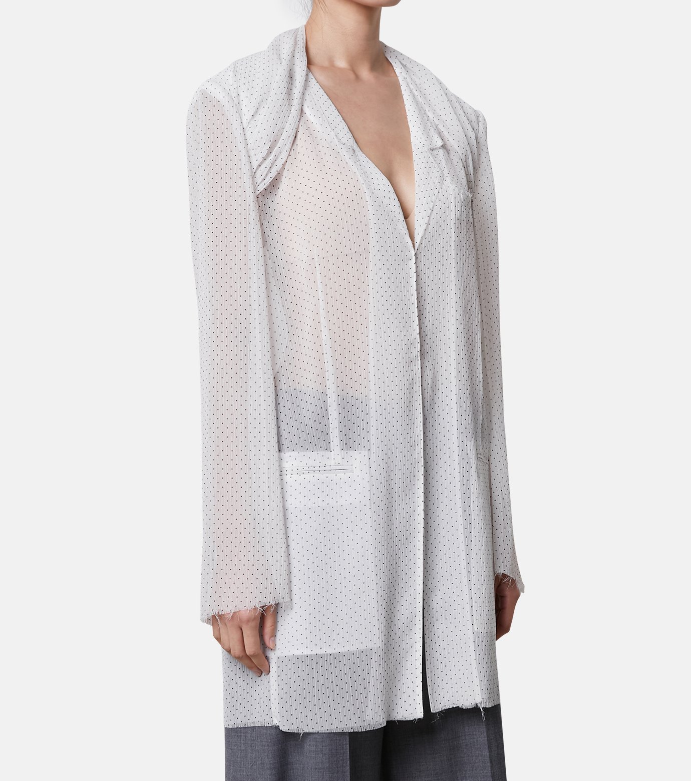 irene アイレネ　ブルゾン　ジャケット アイレネ - IRENE | Cotton Satin Blouson Jacket-Brown-36の