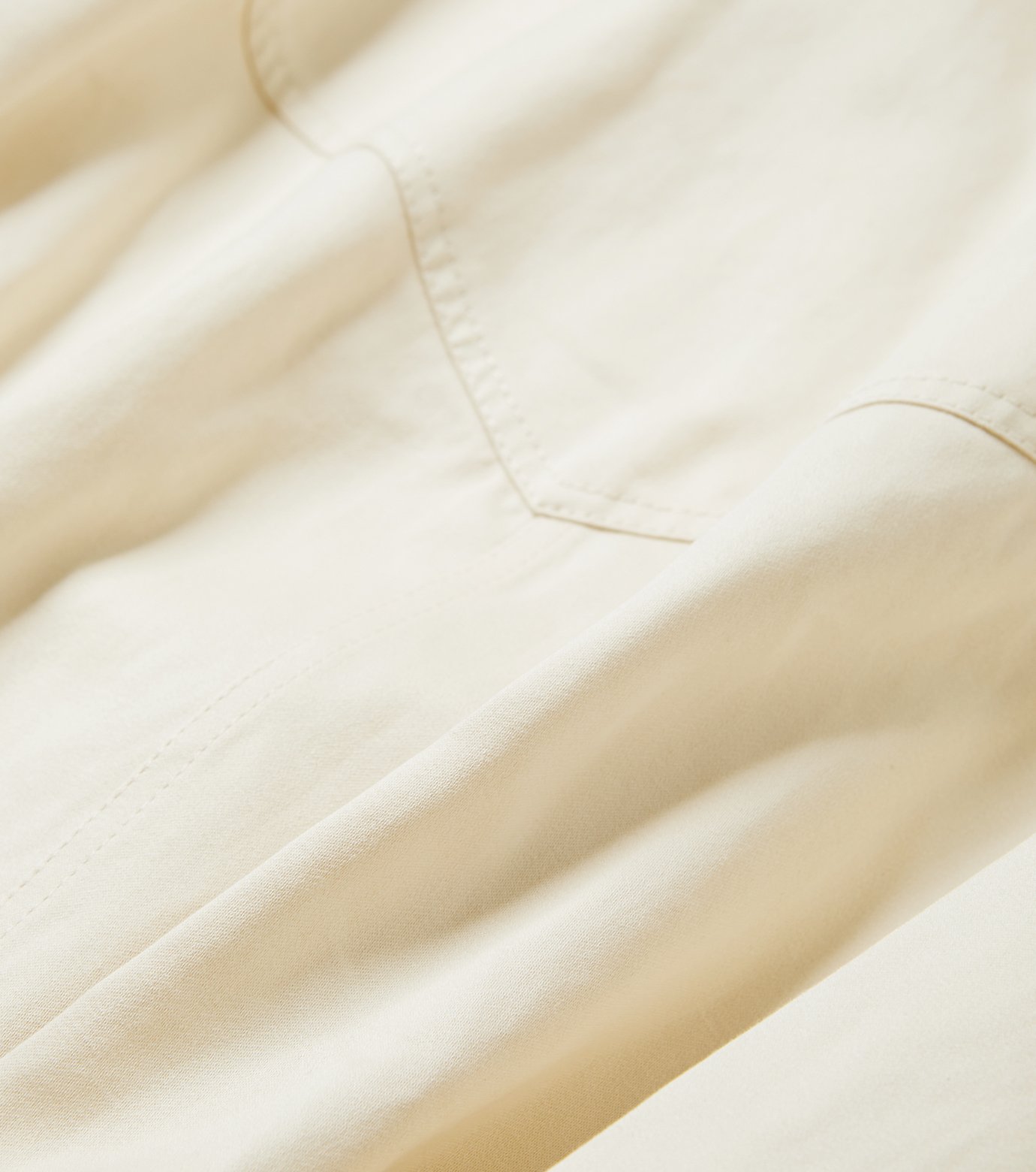 アイレネ - IRENE | Cotton Satin Blouson Jacket-Ivory-36の