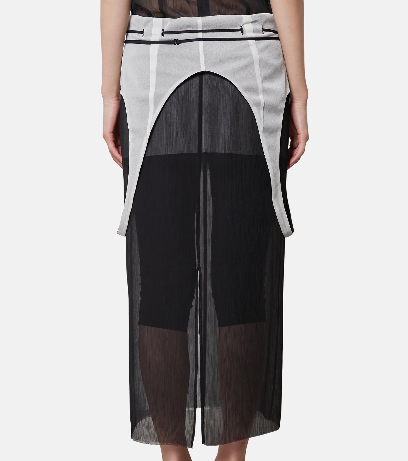 美品 IRENE スカート アイレネ - IRENE | Shadow Plaid Skirt-Charcoal Gray-34の通販