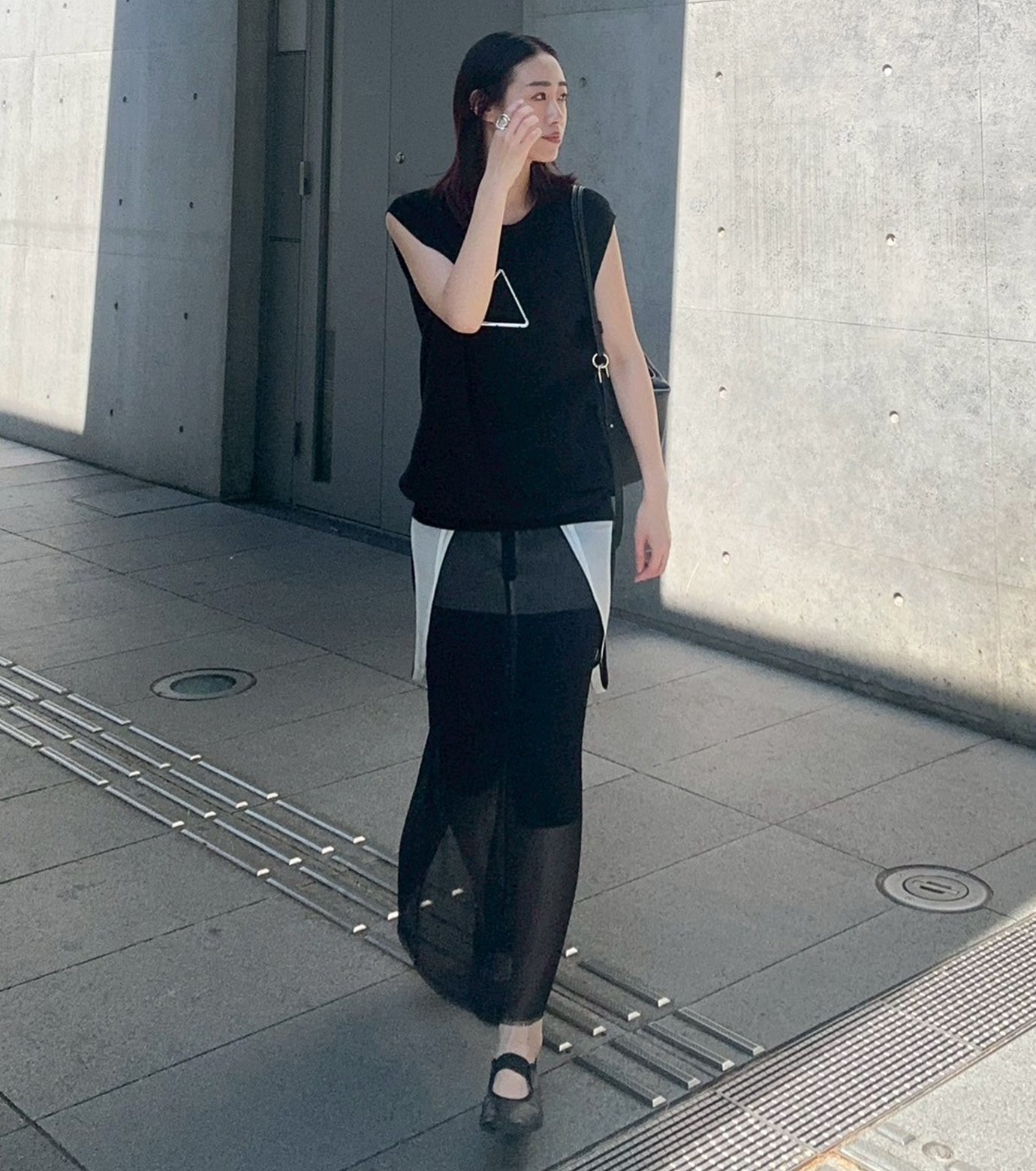 IRENE アイレネ　ジャガードスカート 36サイズ IRENE(アイレネ) フォーリング プレート レーススカート