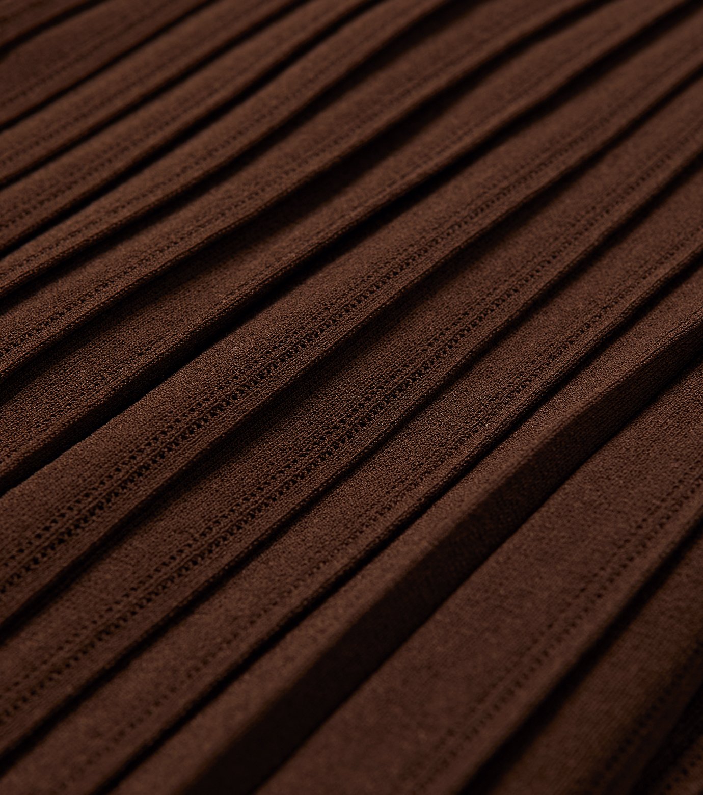 アイレネ - IRENE | Knit Pleats Skirt-Brown-36の通販 | RESTIR リステア