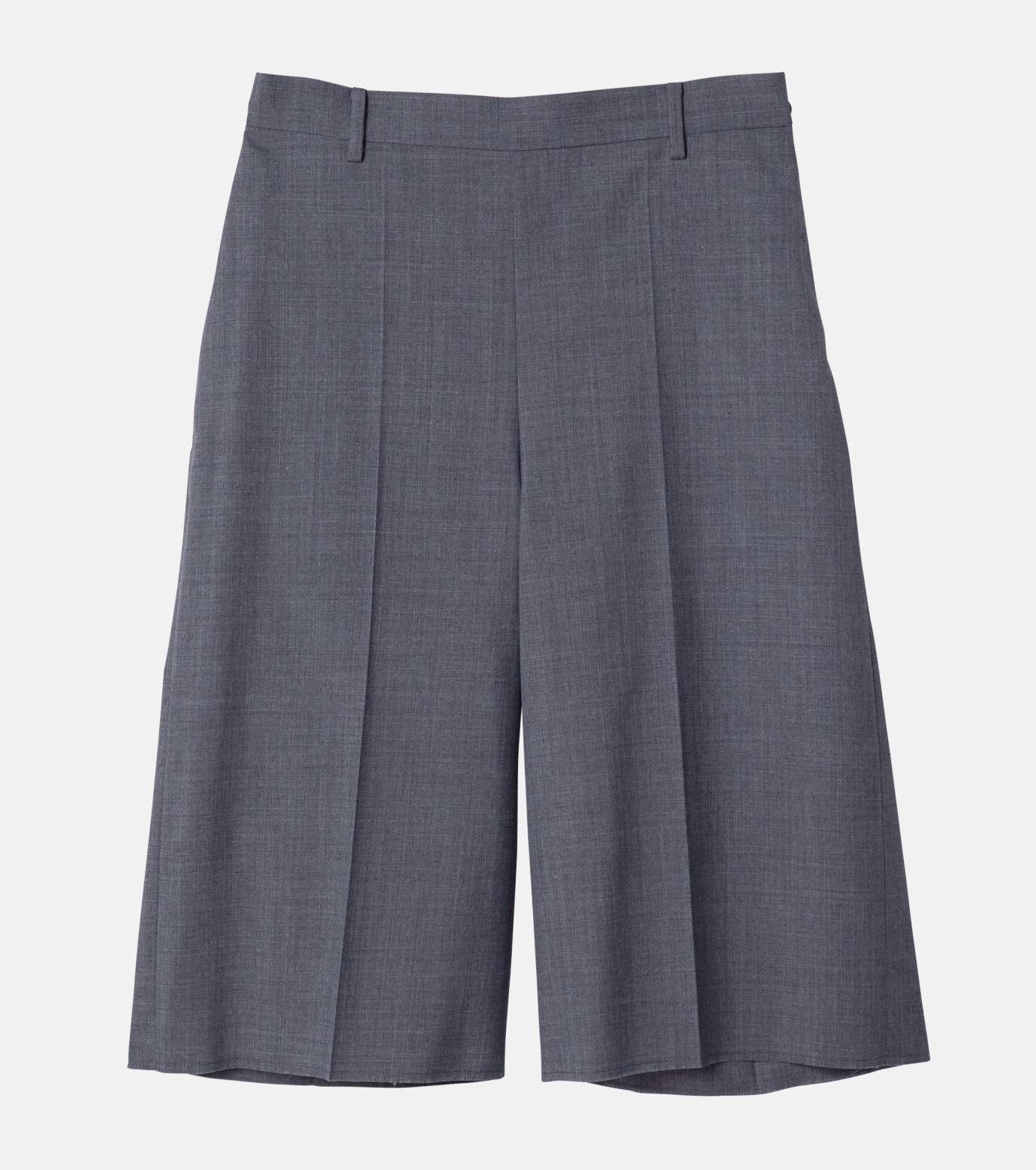 IRENE Lace Trim Apron Tailored Short36新品 アイレネ - IRENE | Lace Trim Apron Tailored Short-Gray-36の
