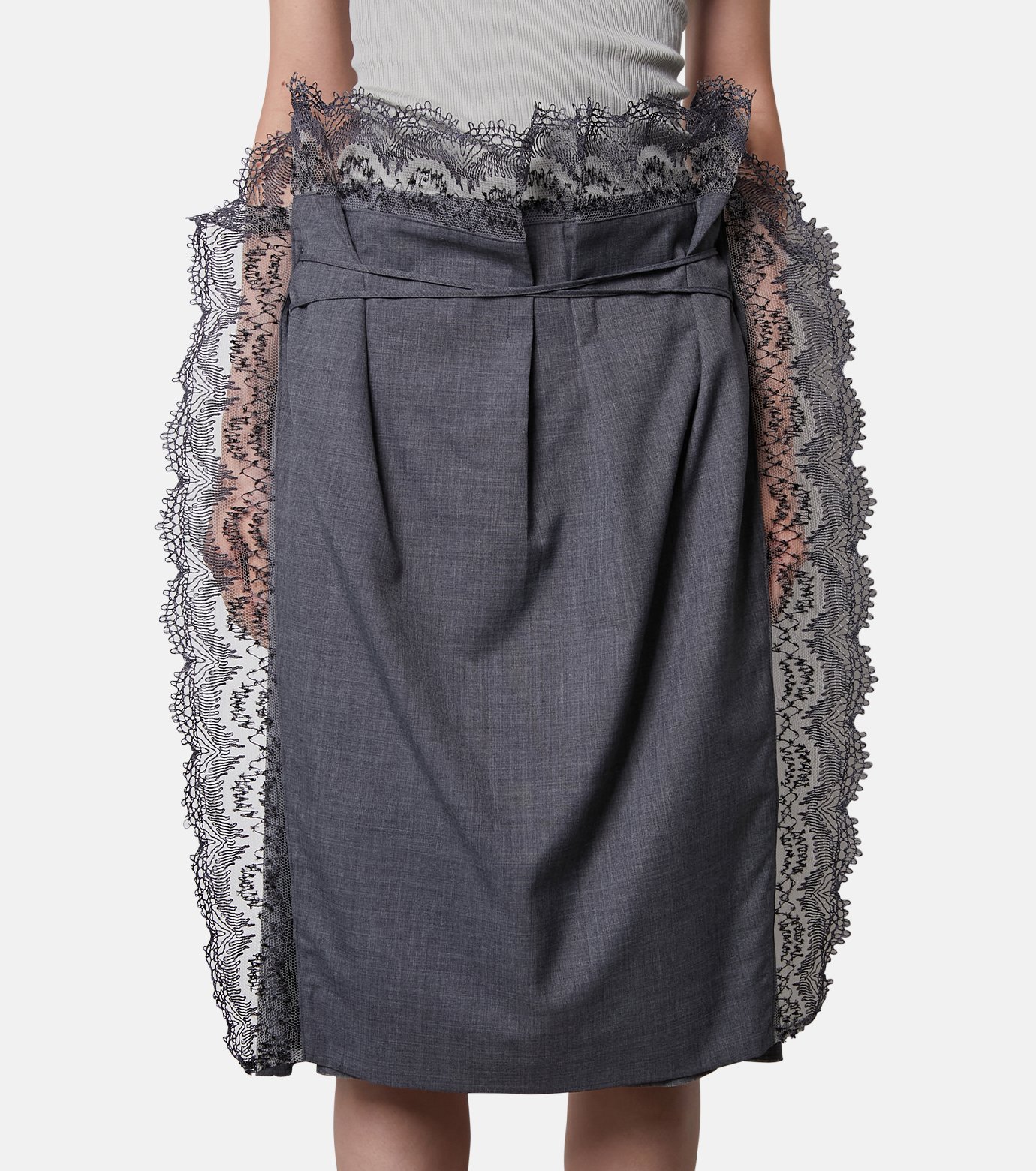 IRENE Lace Knit Tanktops グレー リステア アイレ アイレネ - IRENE | Lace Knit Tanktops-Ivory-36の通販