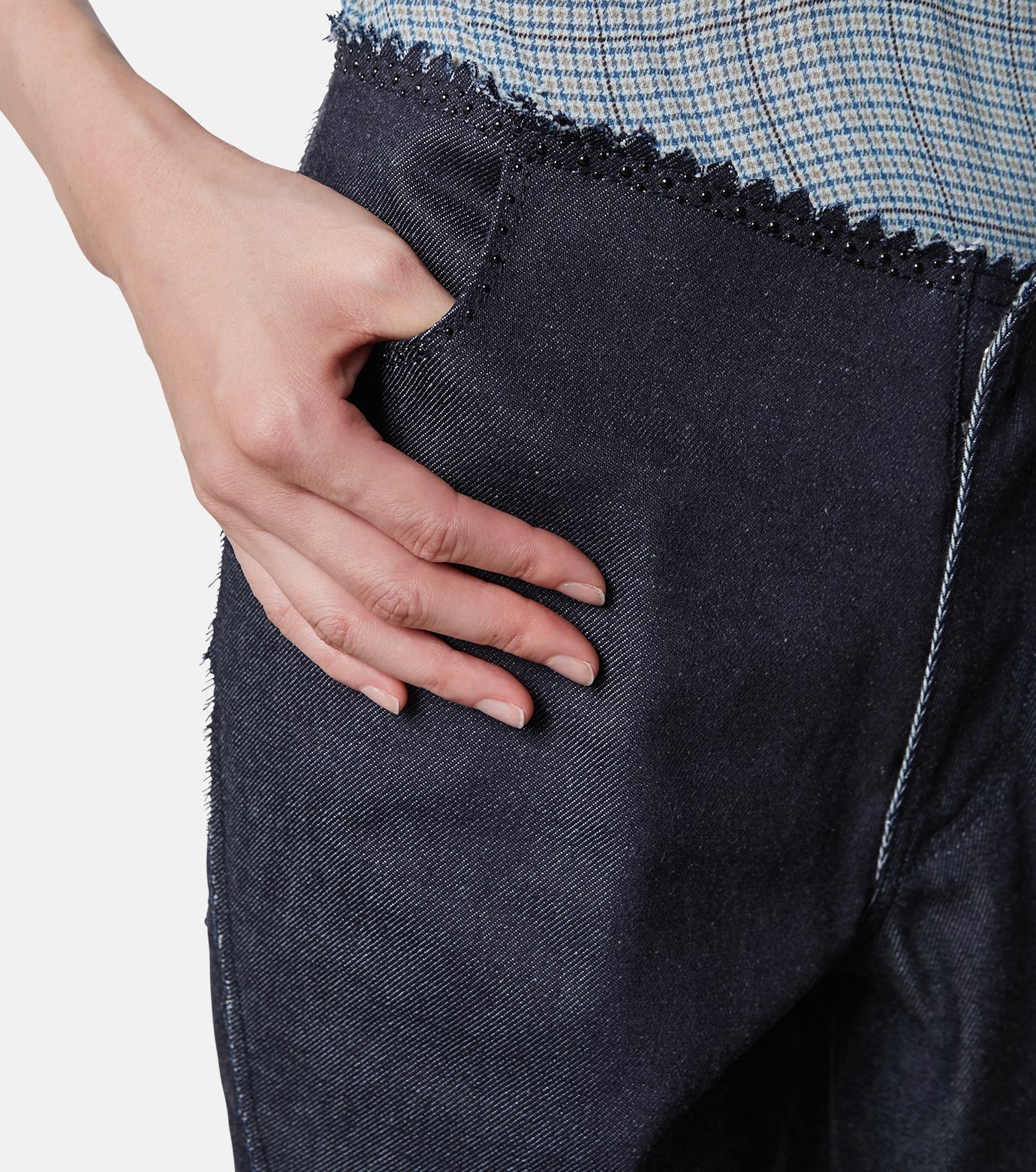 アイレネ　Pinkingcut Denim ピンキングカットデニム アイレネ - IRENE | Pinkingcut Denim-Indigo-34の通販 | RESTIR
