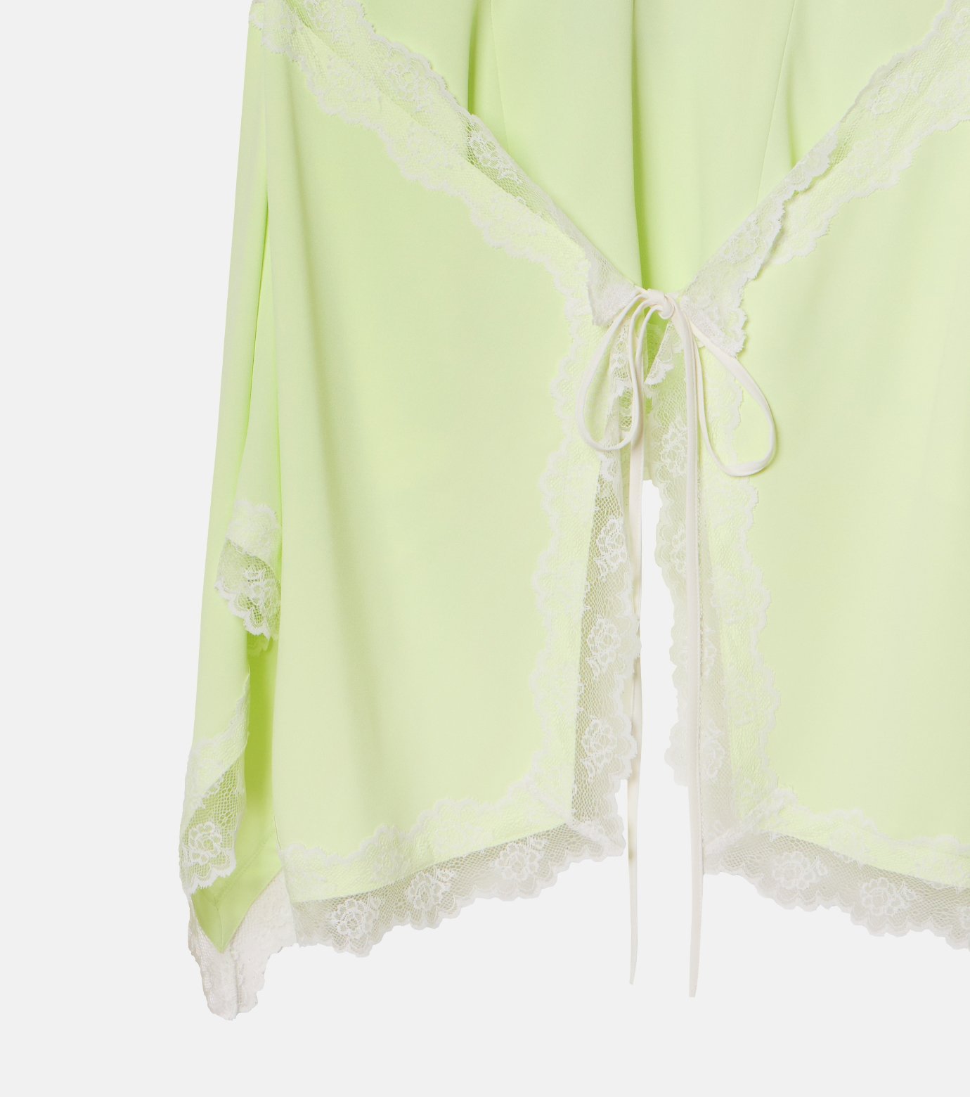 ル シェル ブルー - LE CIEL BLEU | Lace-Trim Georgette Cami
