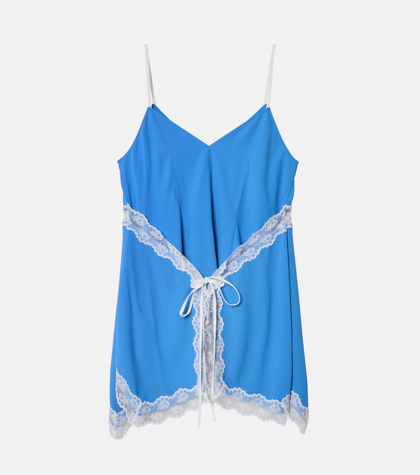 ル シェル ブルー - LE CIEL BLEU | Lace-Trim Georgette Cami