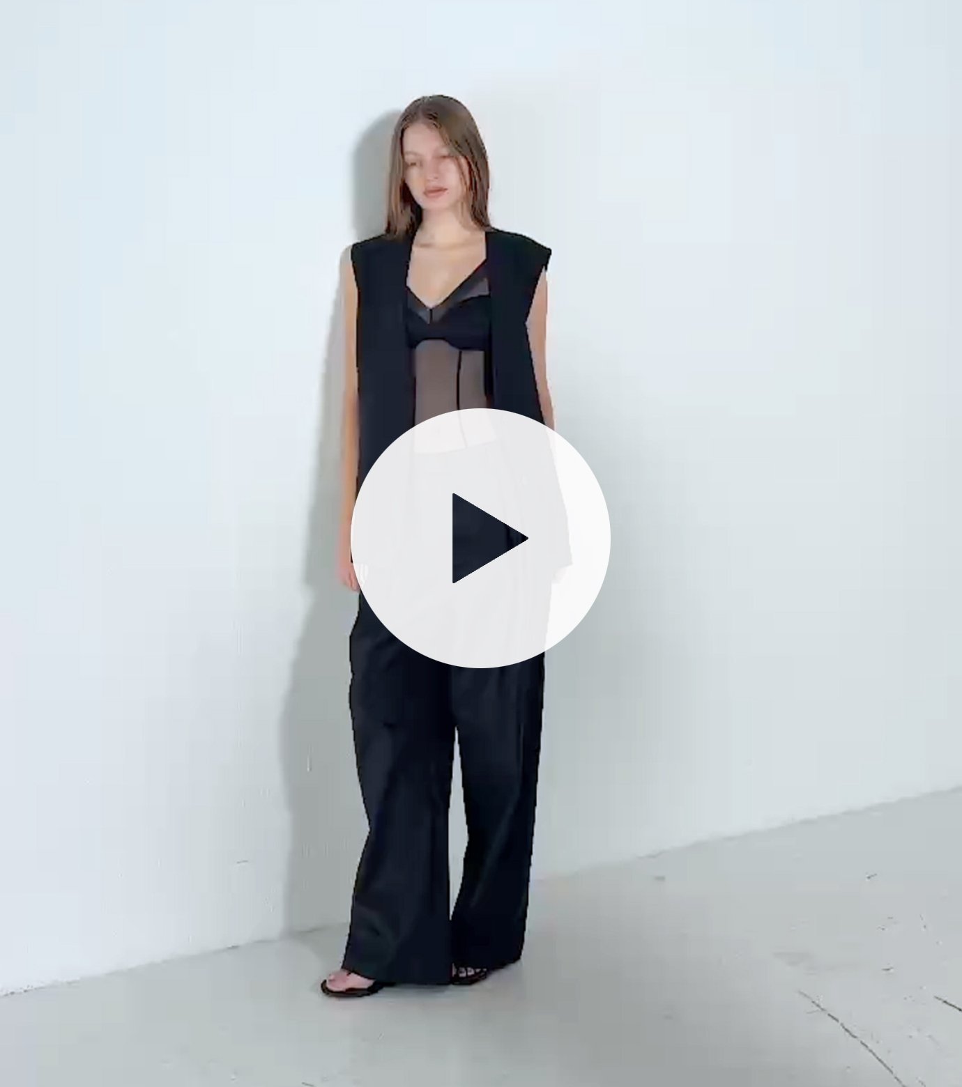 ル シェル ブルー - LE CIEL BLEU | Lace-Up Detail | RESTIR リステア