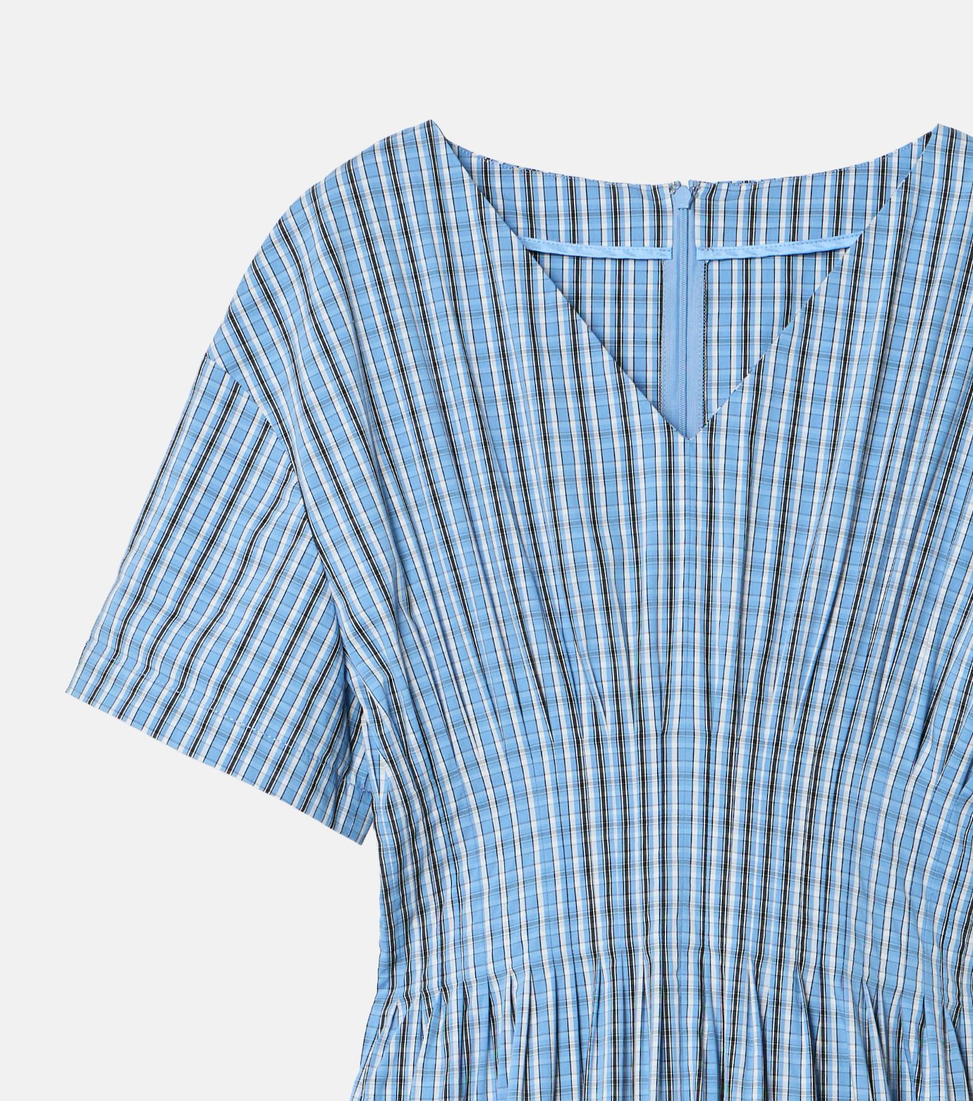 ル シェル ブルー - LE CIEL BLEU | Checkered Round Form | RESTIR