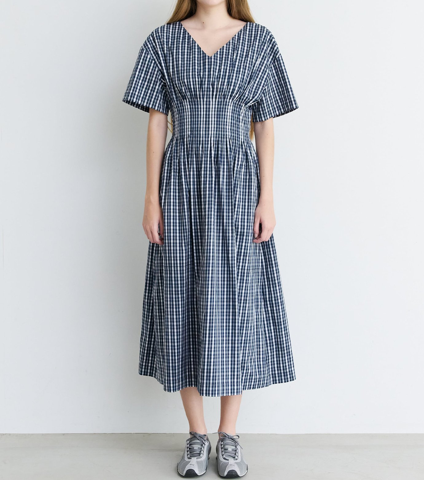 ル シェル ブルー - LE CIEL BLEU | Checkered Round Form | RESTIR