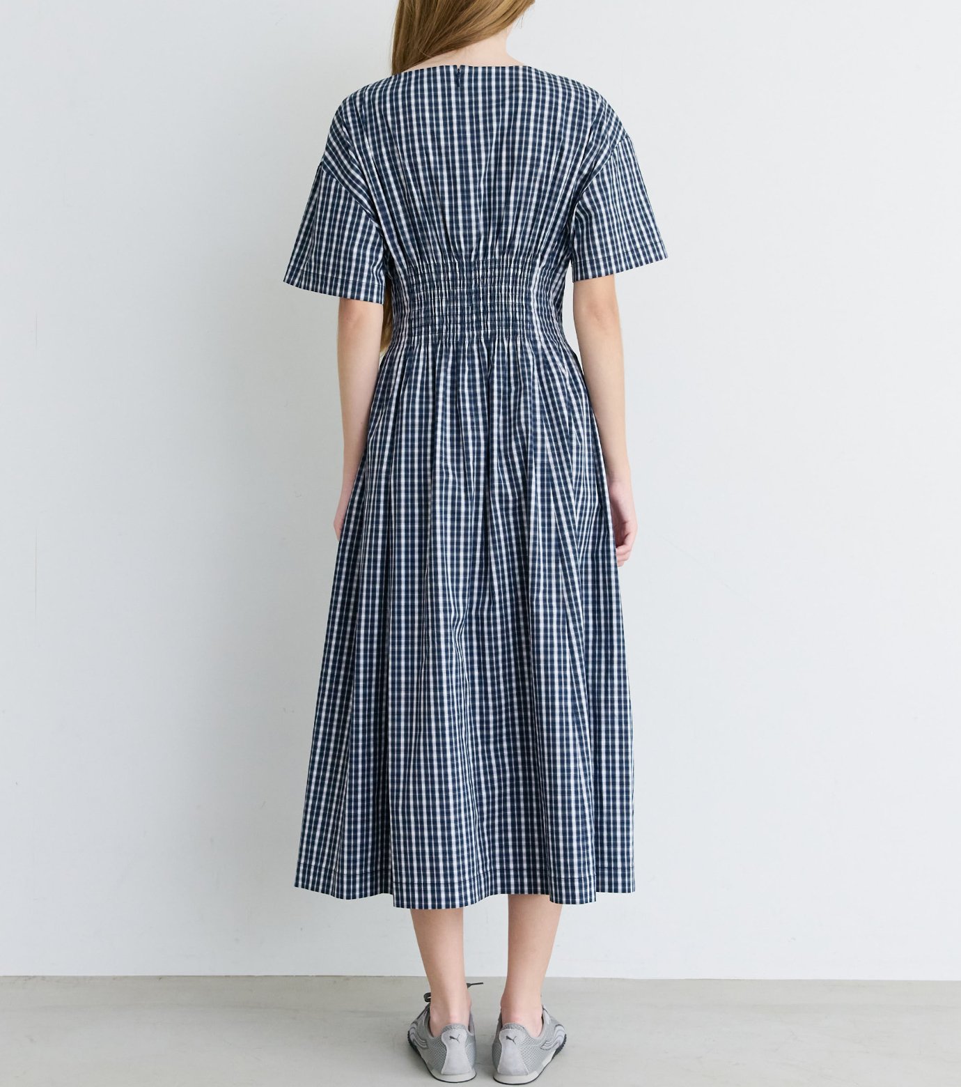 ル シェル ブルー - LE CIEL BLEU | Checkered Round Form | RESTIR