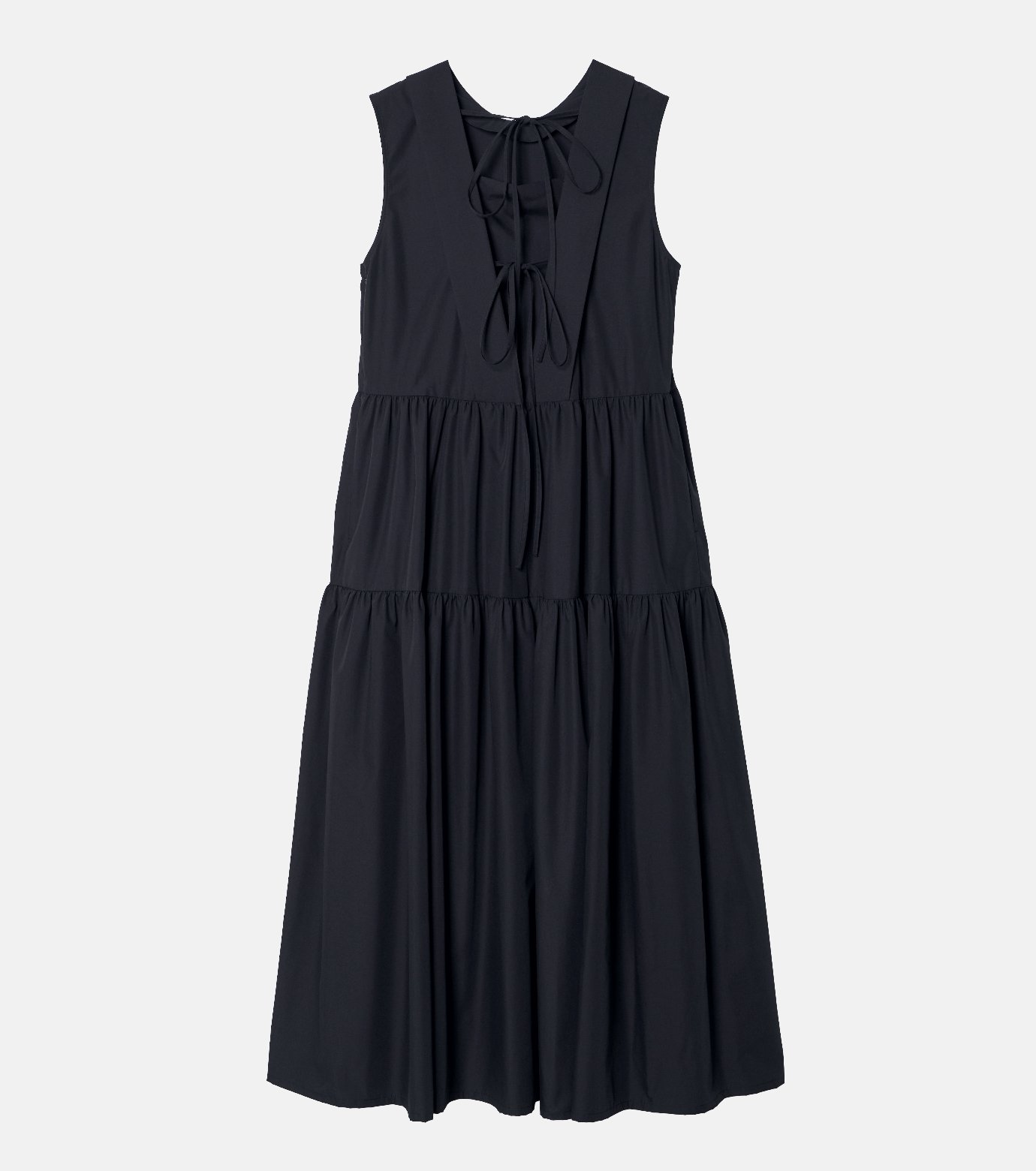 ル シェル ブルー - LE CIEL BLEU | Sleeveless Dress w/Bow | RESTIR