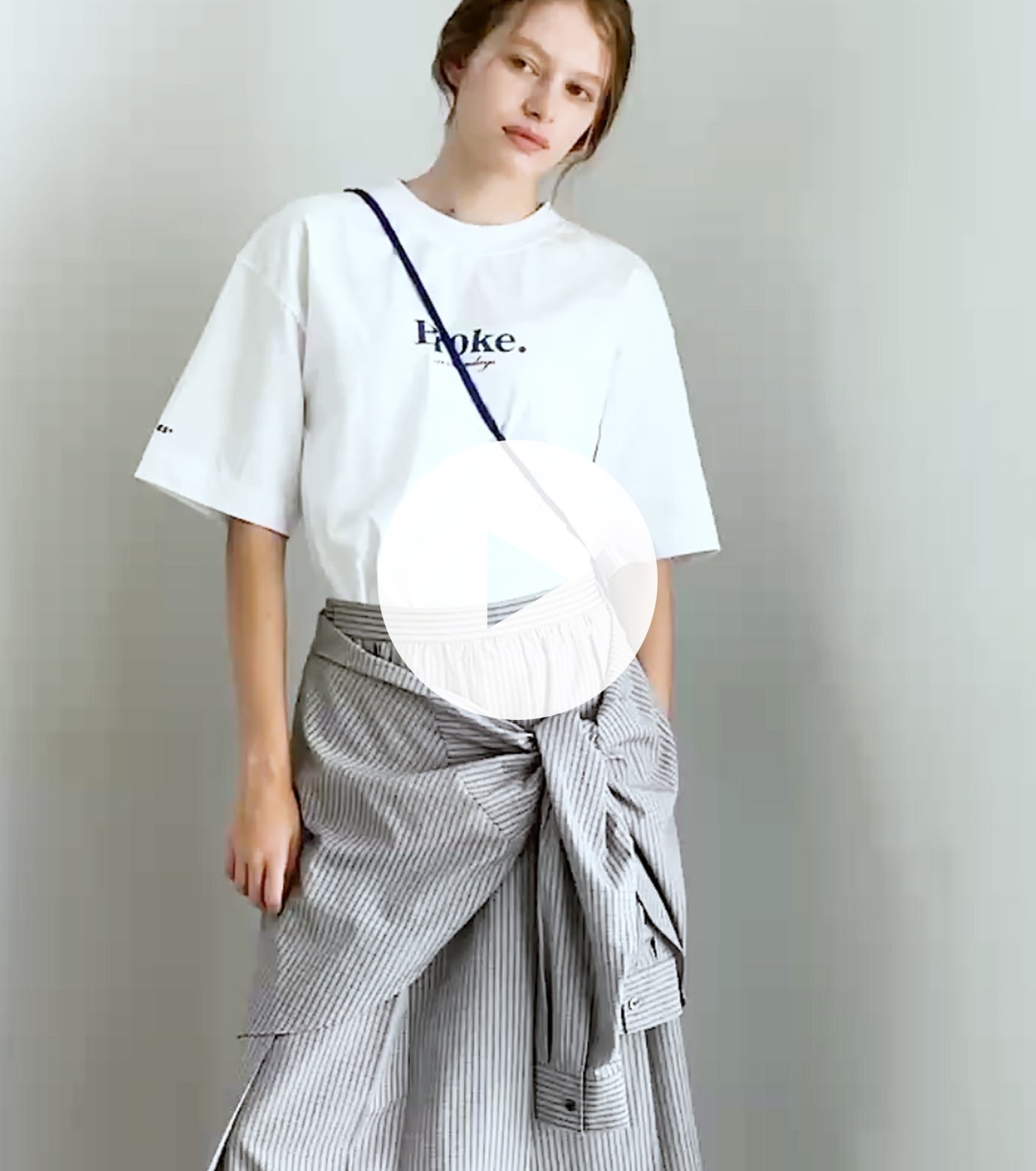ル シェル ブルー - LE CIEL BLEU | Checked Layered-Look | RESTIR