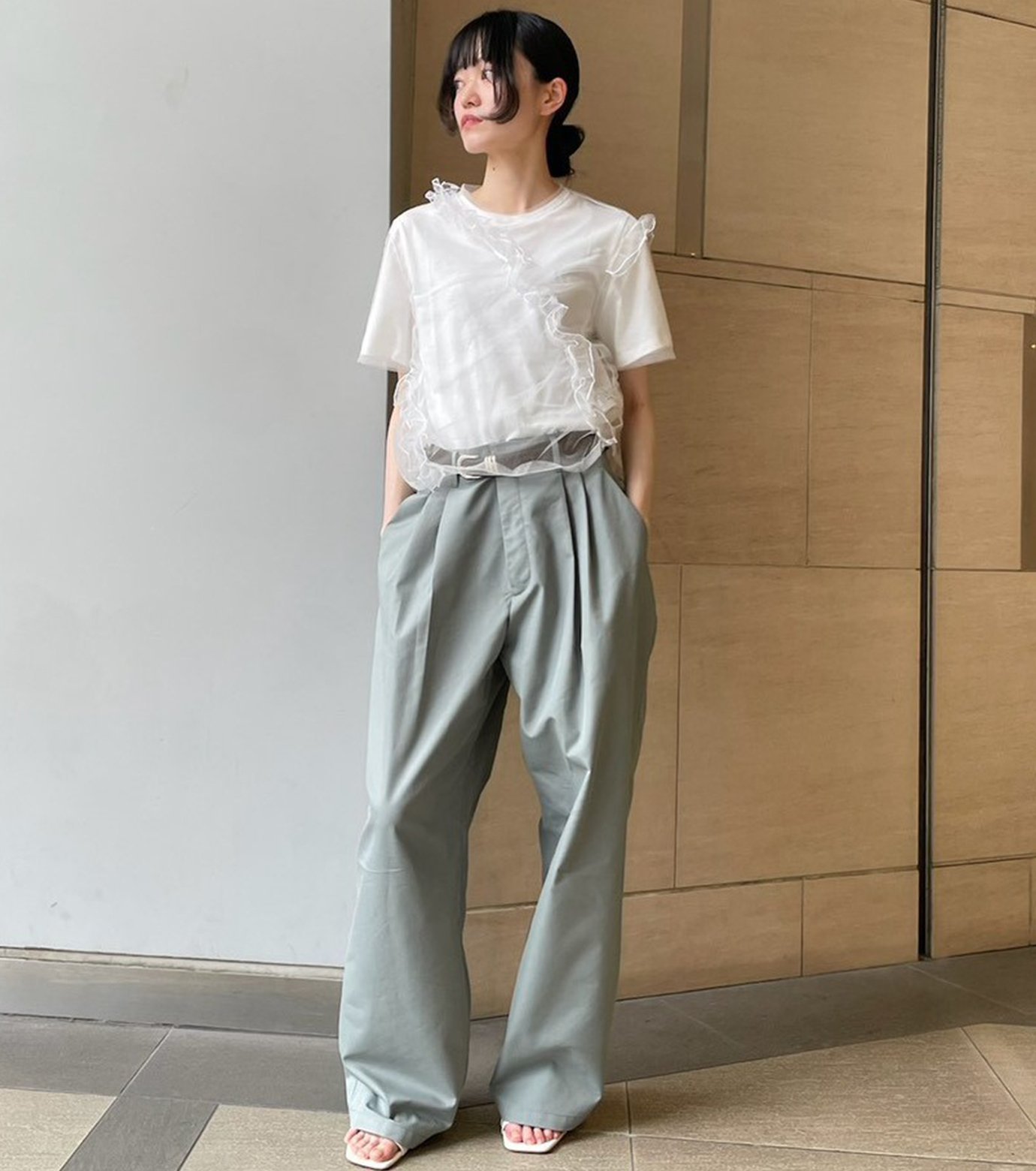 ル シェル ブルー - LE CIEL BLEU | Gloss-Finish Chino | RESTIR リステア