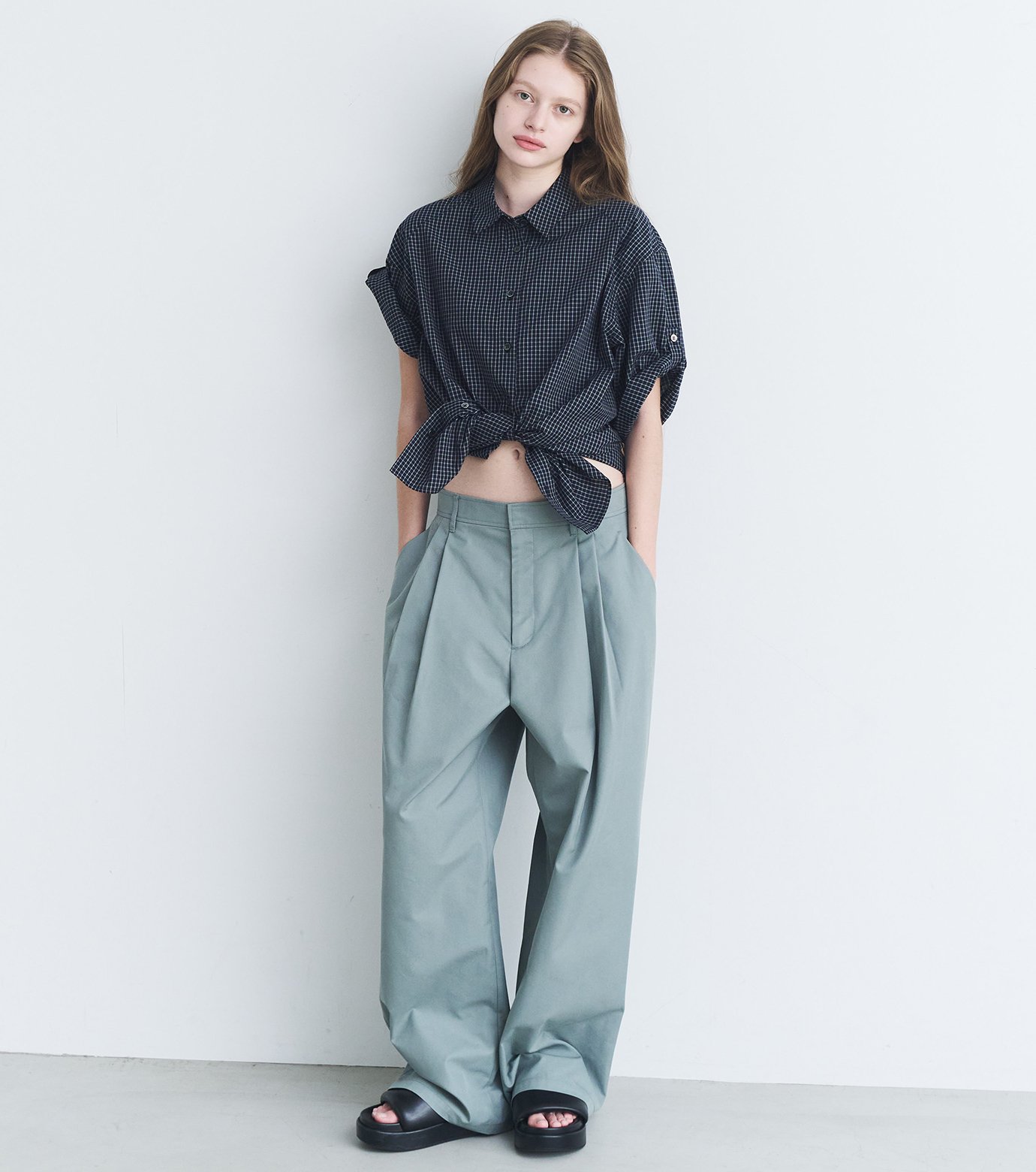 ル シェル ブルー - LE CIEL BLEU | Gloss-Finish Chino | RESTIR リステア