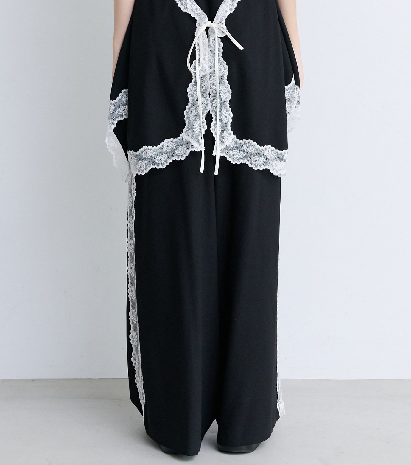 ル シェル ブルー - LE CIEL BLEU | Side Lace-Trim Jogger | RESTIR