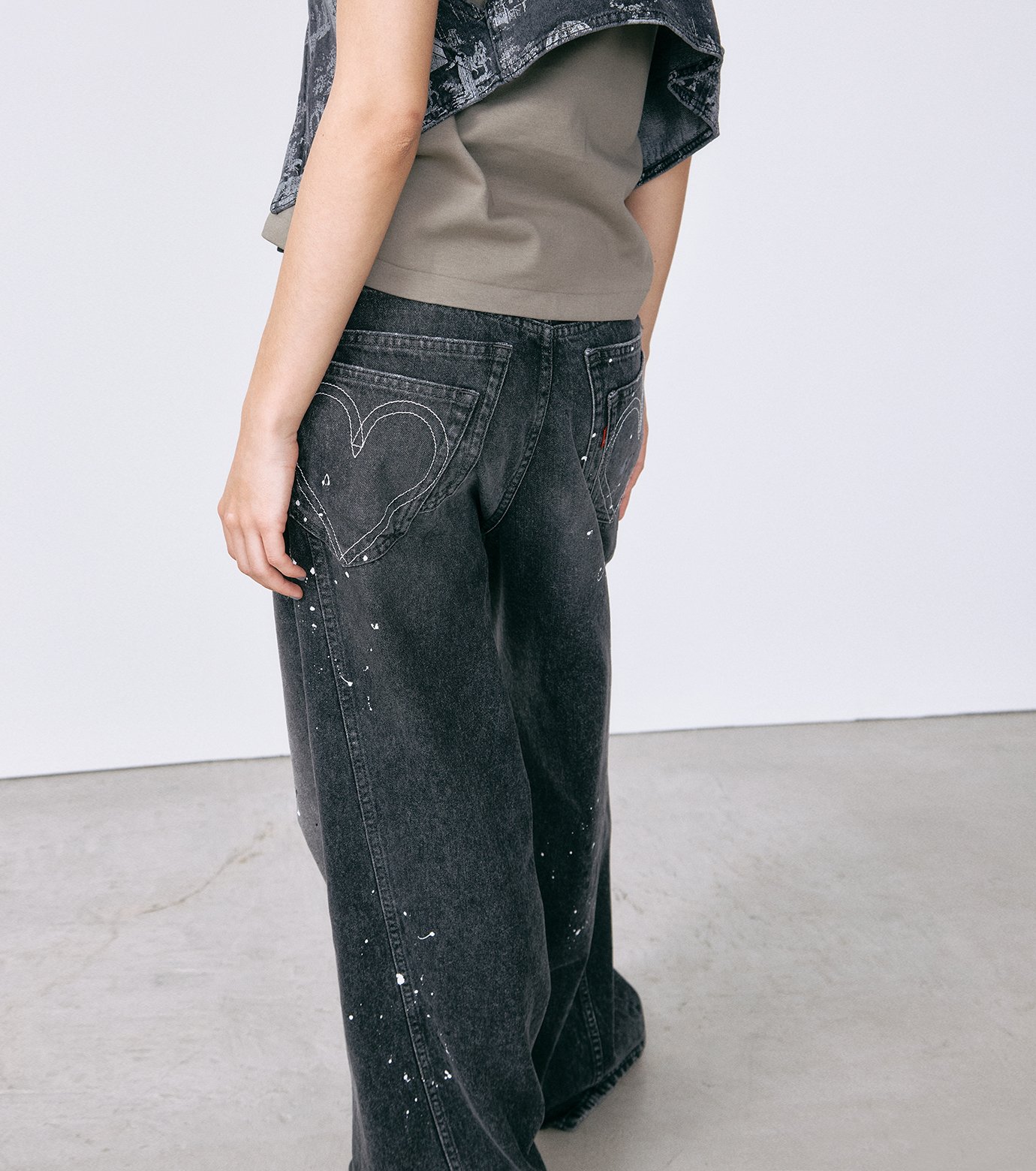 cielbleu5点 ル シェル ブルー - LE CIEL BLEU | x Basicks Jeans-Black-34の通販