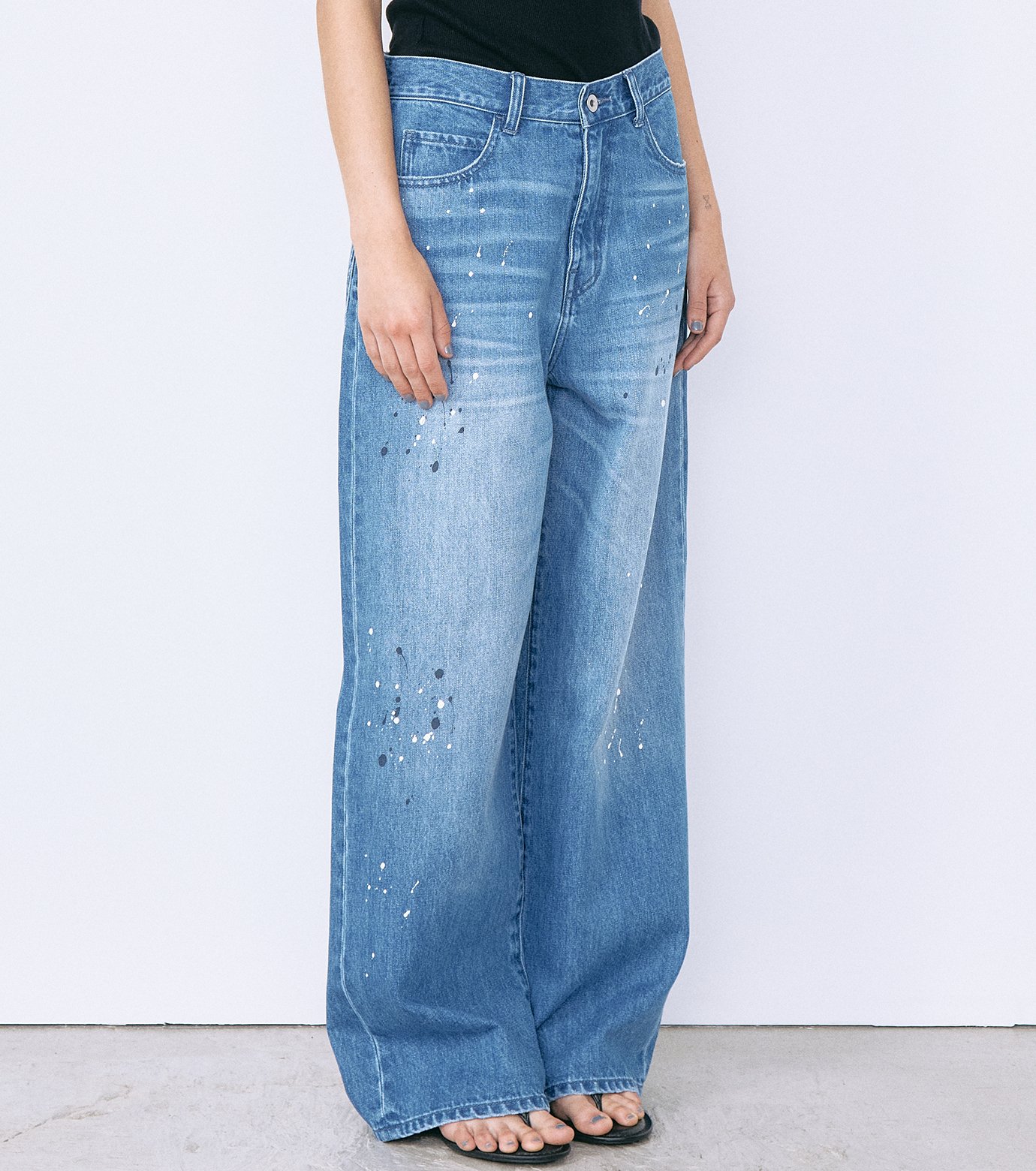 ル シェル ブルー - LE CIEL BLEU | x Basicks Jeans-Blue-36の通販