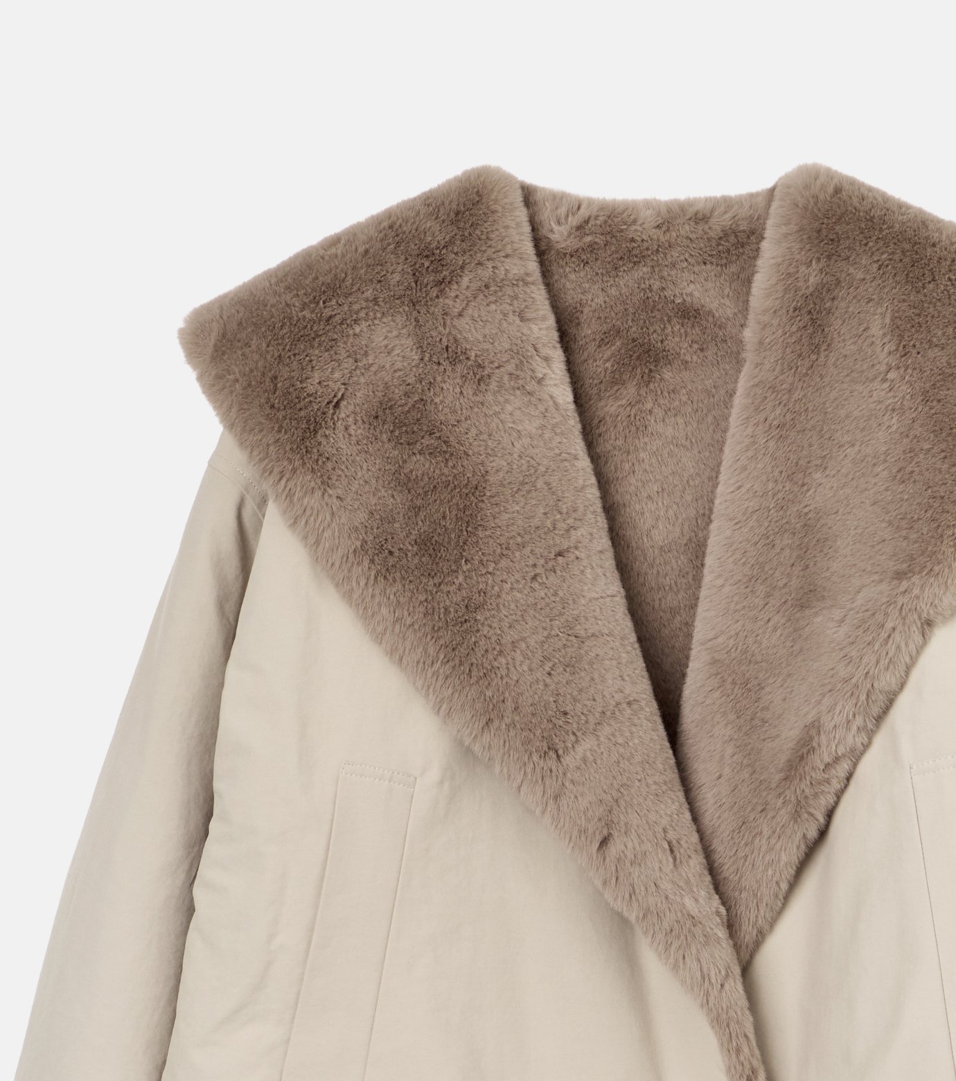 ル シェル ブルー - LE CIEL BLEU | Reversible Faux Fur | RESTIR