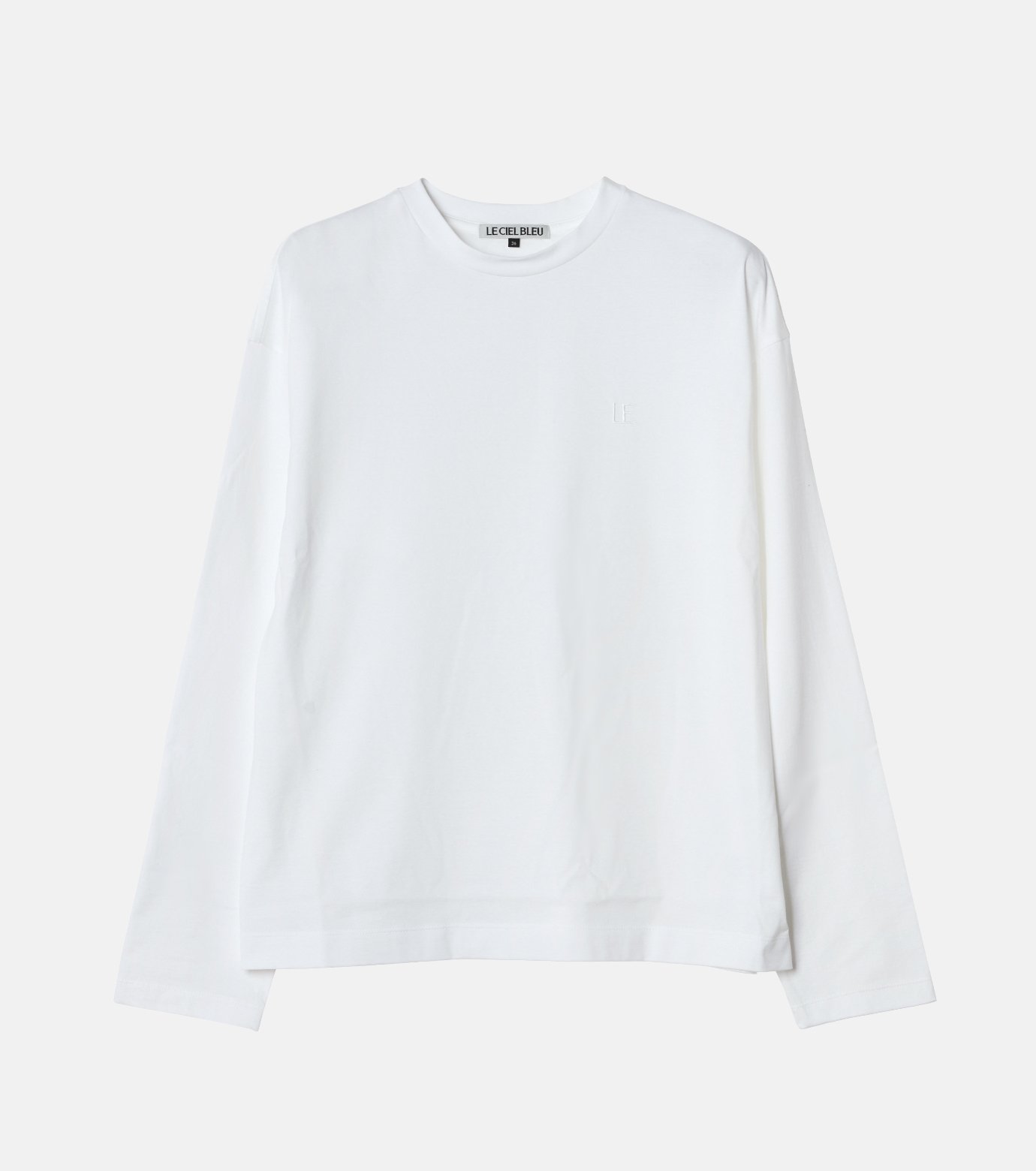 LE CIEL BLEU 17,600円ドットレースLongSleeve Tee ル シェル ブルー - LE CIEL BLEU | 【ルーズフィット】LE Embroidery
