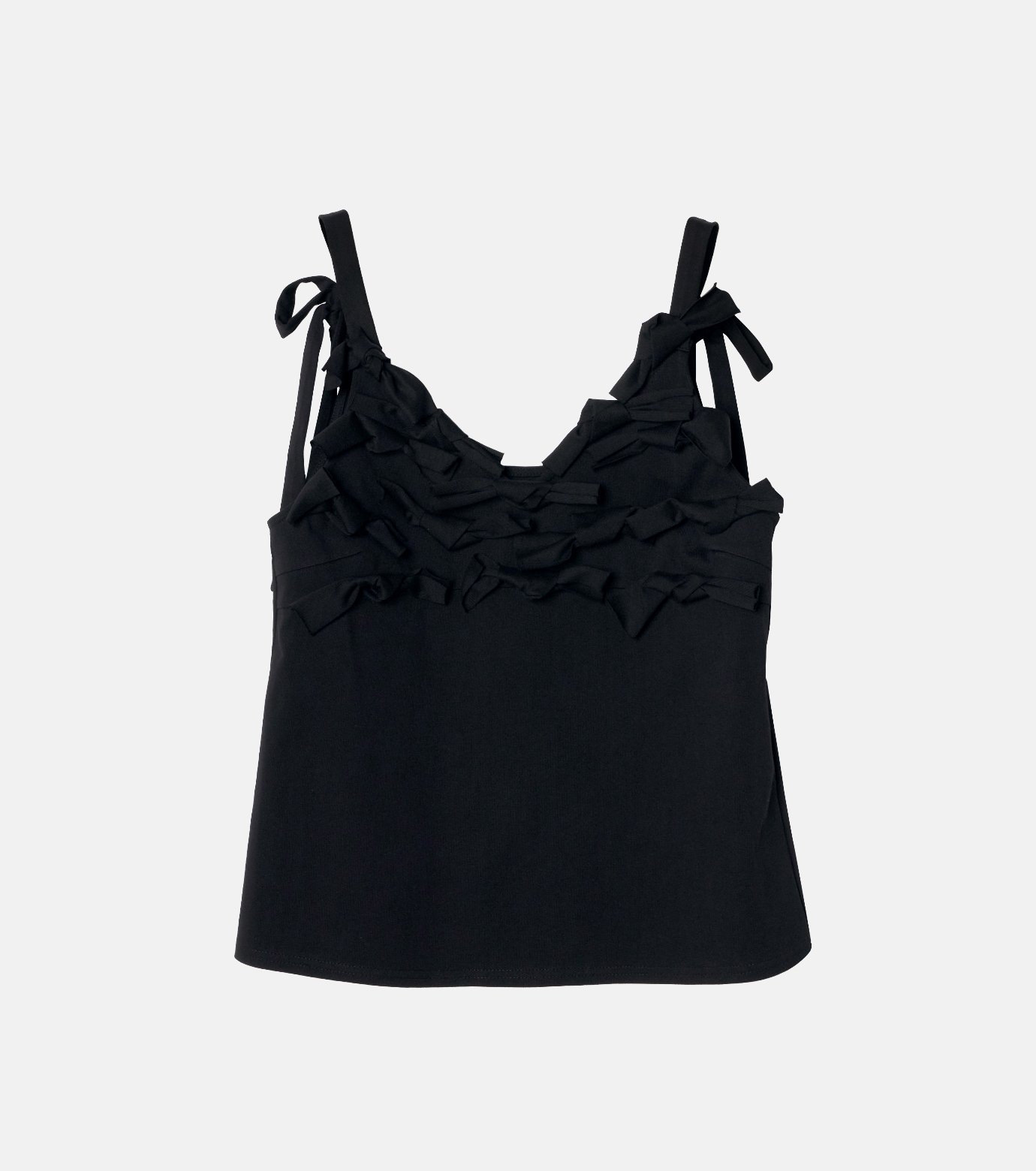 ル シェル ブルー - LE CIEL BLEU | Bow Jersey Cami | RESTIR リステア
