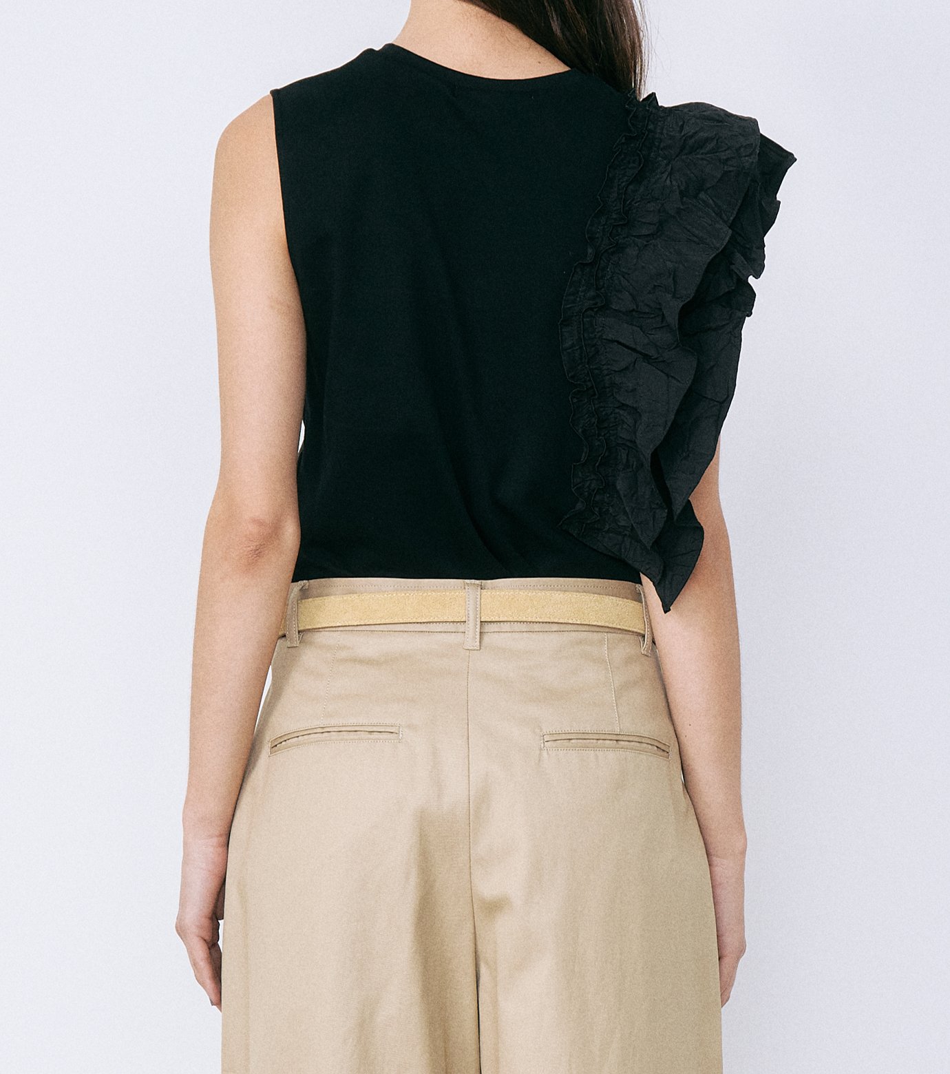 ル シェル ブルー - LE CIEL BLEU | Ruffle Detail Sleeveless