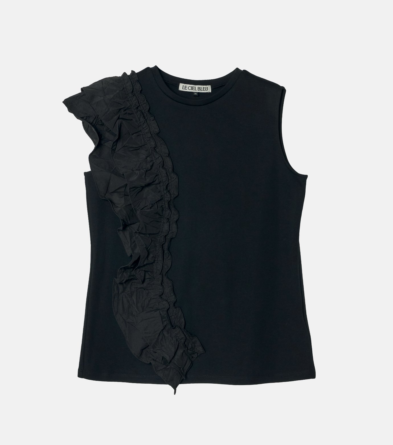 ル シェル ブルー - LE CIEL BLEU | Ruffle Detail Sleeveless