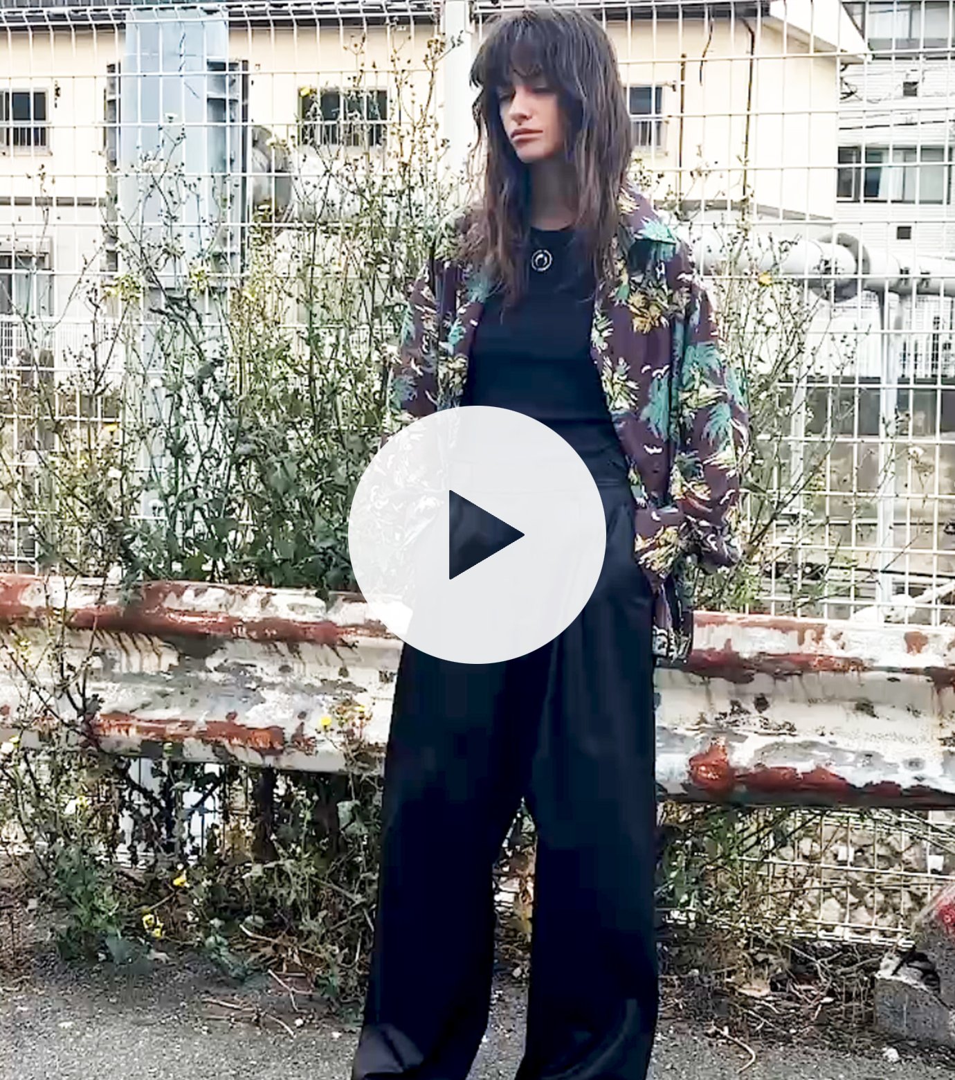 LE CIEL BLEU Mesh Sheer Shirt 【公式通販】