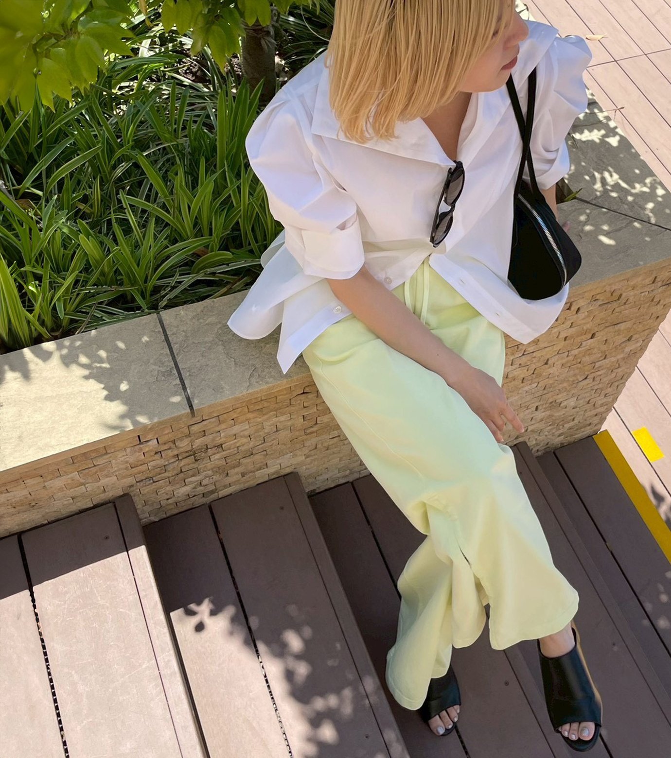 ル シェル ブルー - LE CIEL BLEU | Track Pants-Light | RESTIR リステア