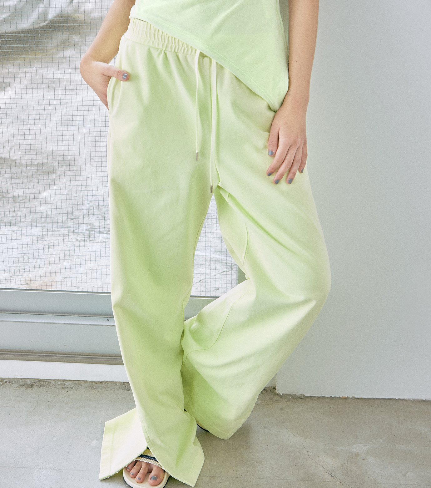 ル シェル ブルー - LE CIEL BLEU | Track Pants-Light | RESTIR リステア