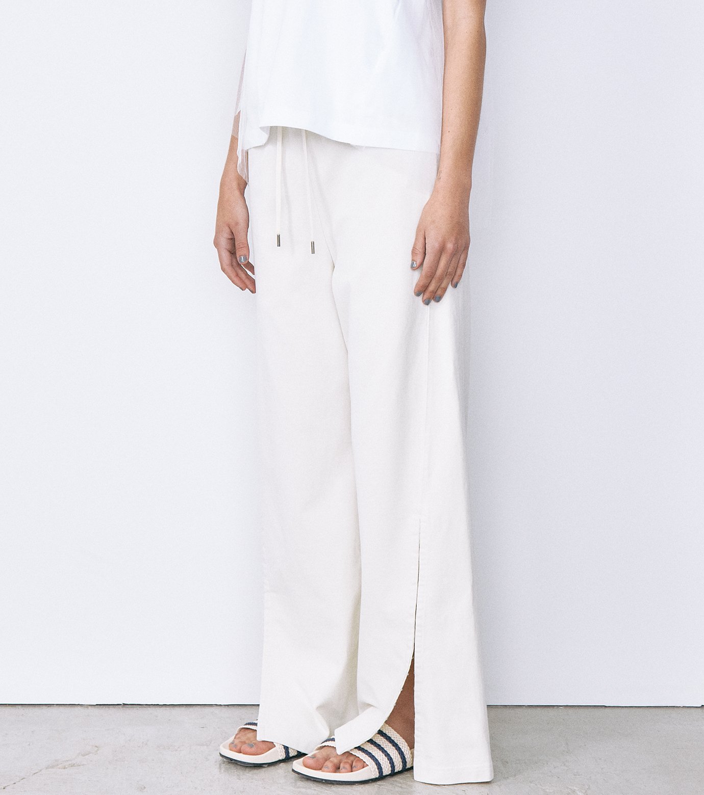 ル シェル ブルー - LE CIEL BLEU | Track Pants-Off White-36の通販 