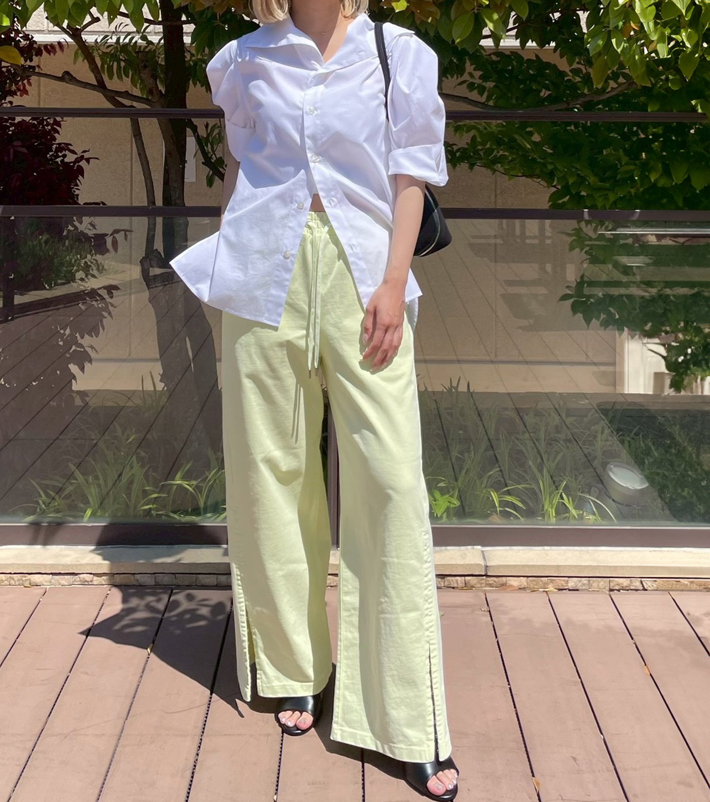 アイレネ - IRENENNE | Tuck-Sleeve Short Sleeve | RESTIR リステア