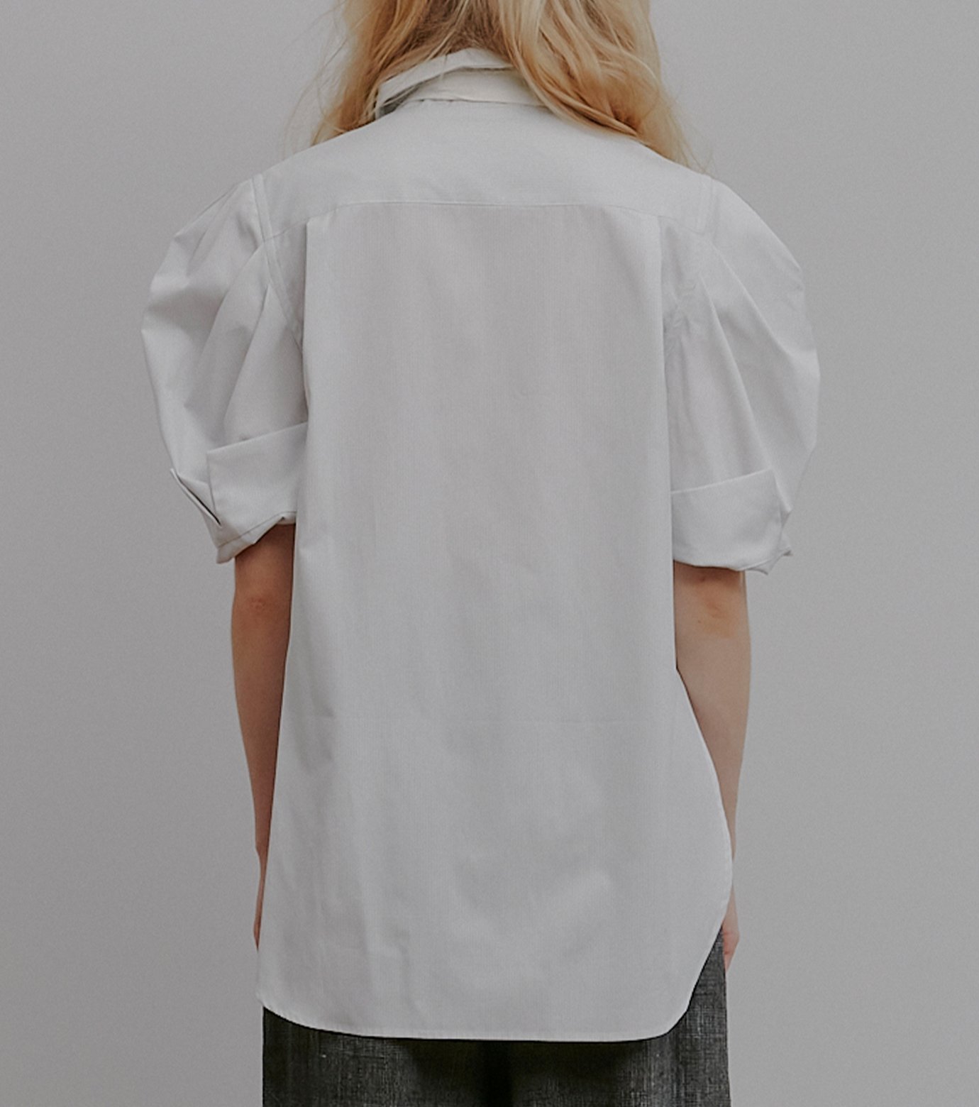 アイレネ - IRENENNE | Tuck-Sleeve Short Sleeve | RESTIR リステア