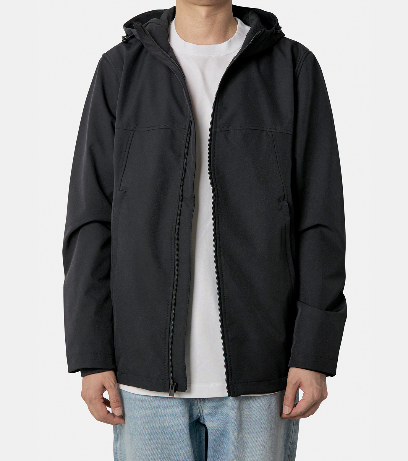 カルバン クライン - CALVIN KLEIN | SOFT SHELL UTILITY-Black-Mの 
